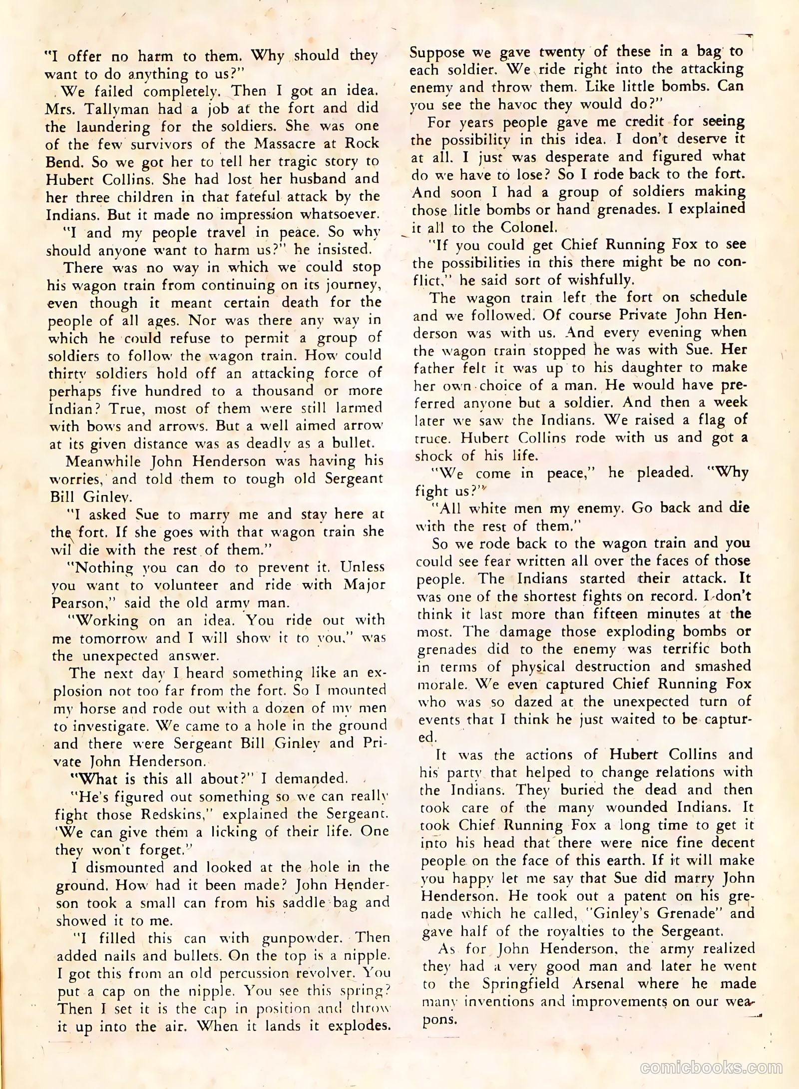 Wyatt Earp, Frontier Marshal #50 — page 21 of 36