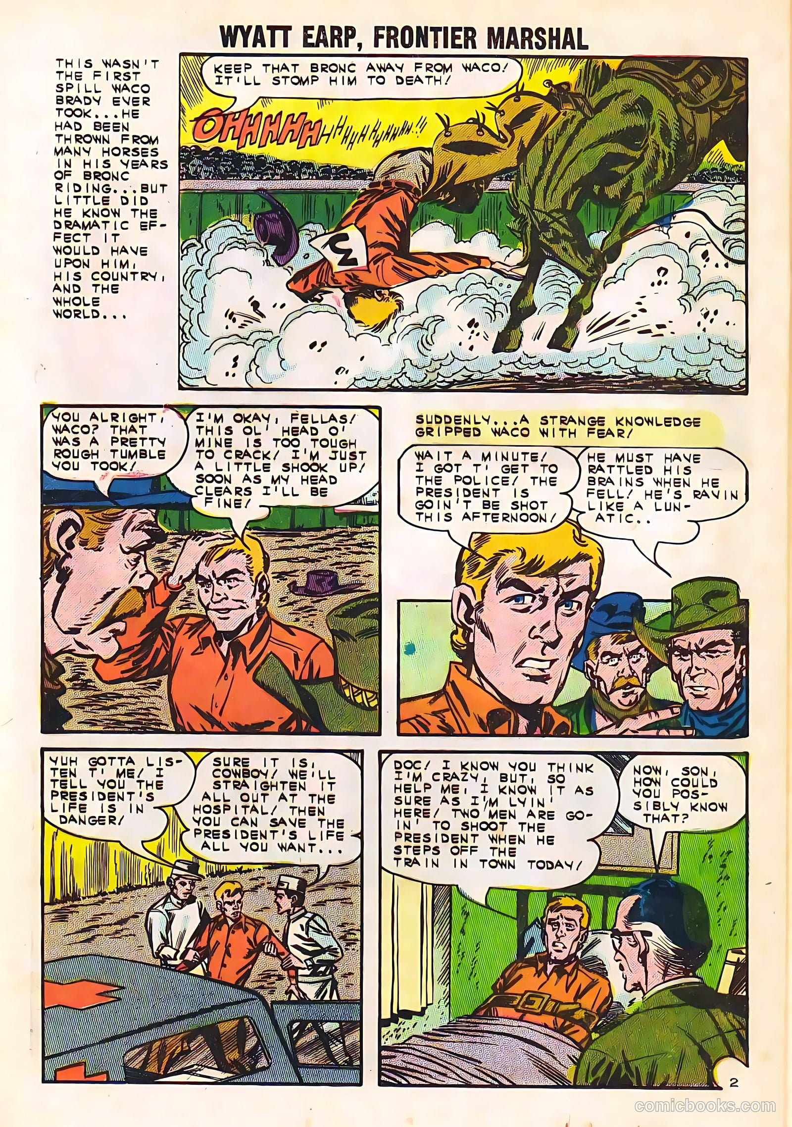 Wyatt Earp, Frontier Marshal #50 — page 24 of 36
