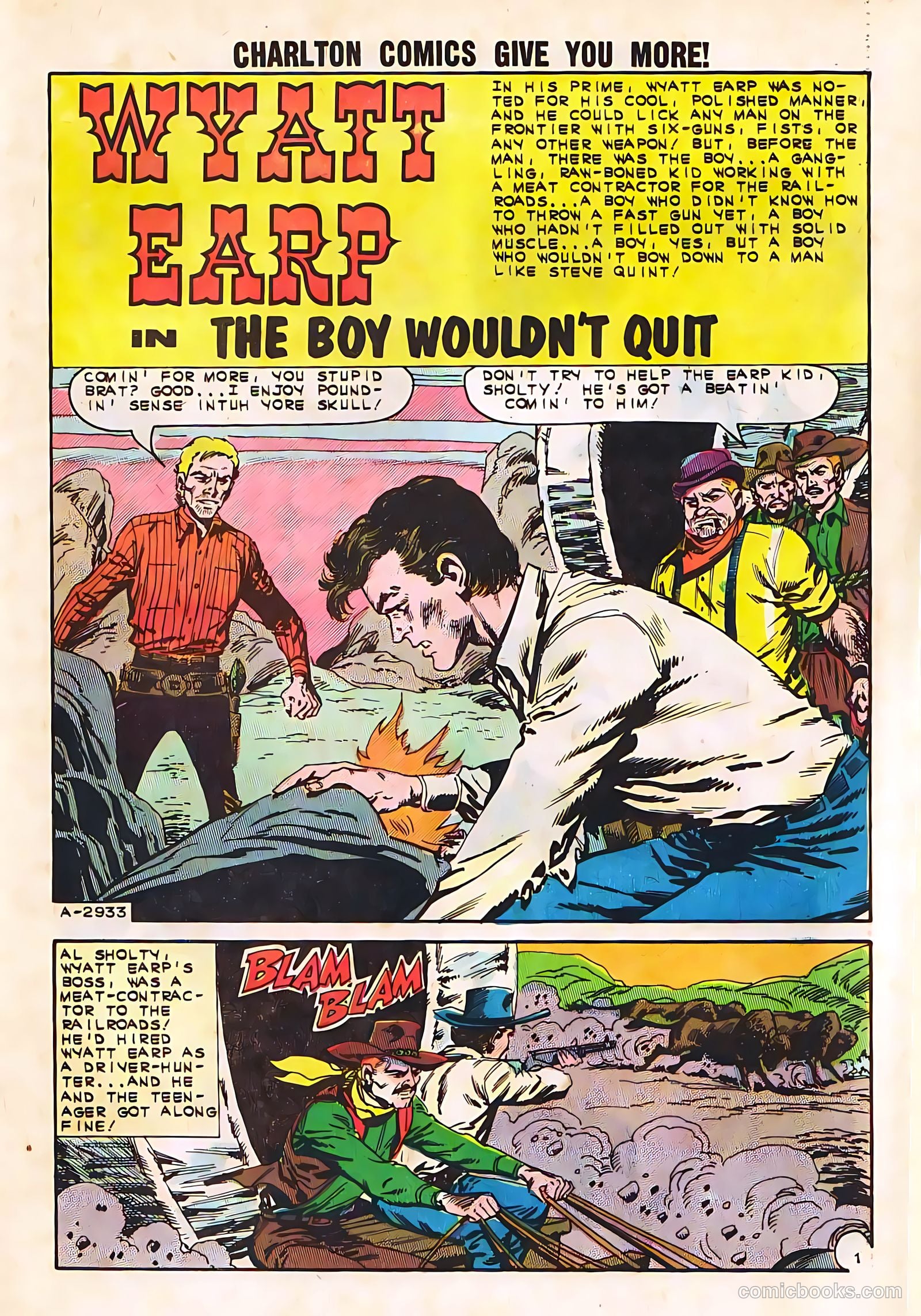 Wyatt Earp, Frontier Marshal #50 — page 27 of 36
