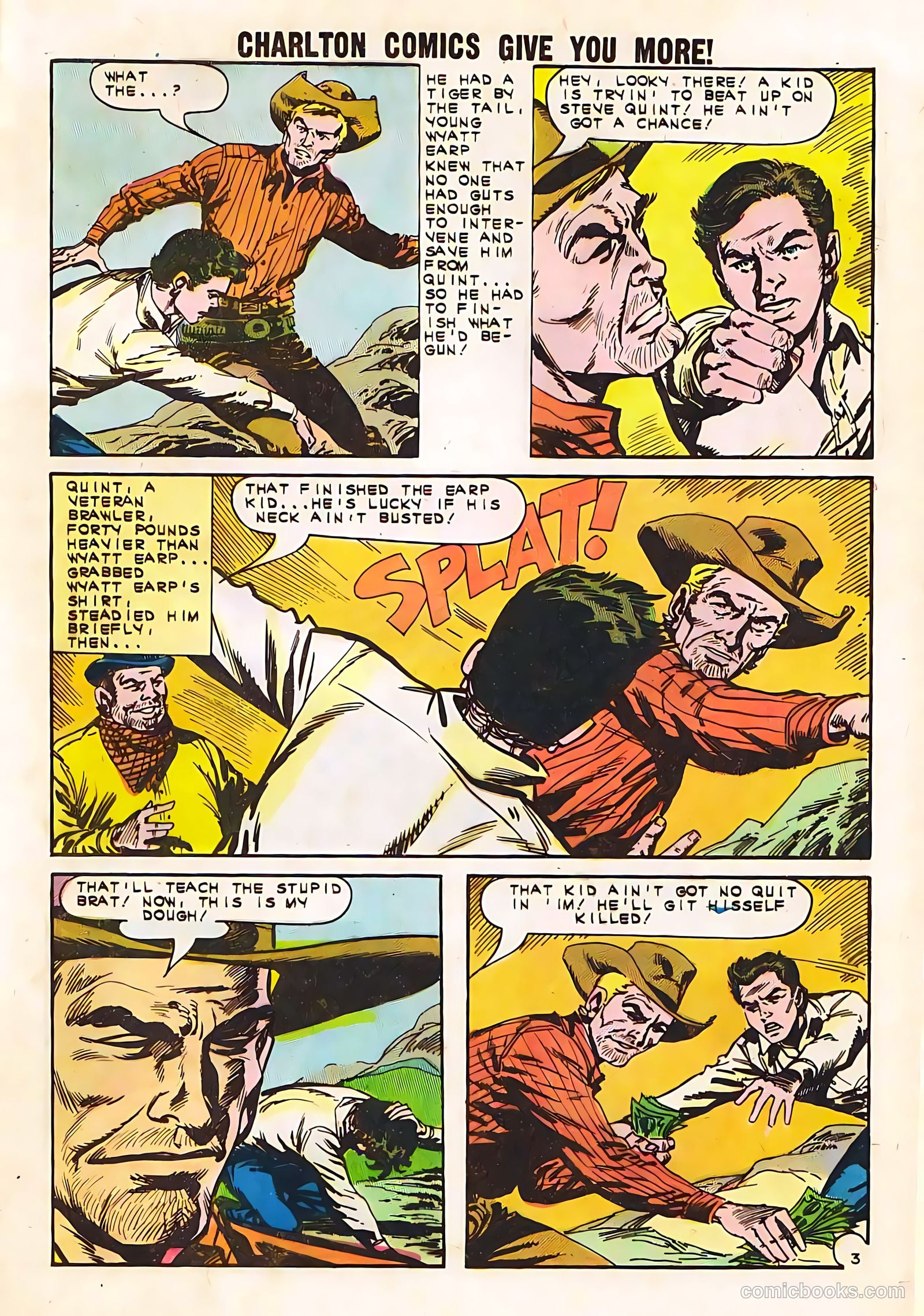 Wyatt Earp, Frontier Marshal #50 — page 29 of 36