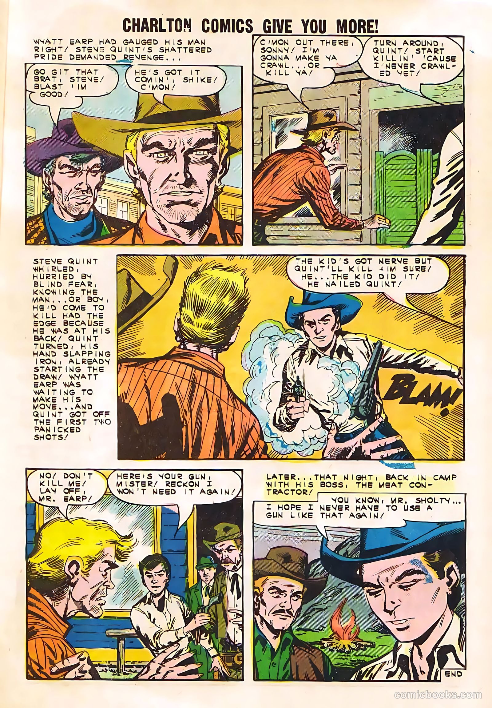 Wyatt Earp, Frontier Marshal #50 — page 33 of 36