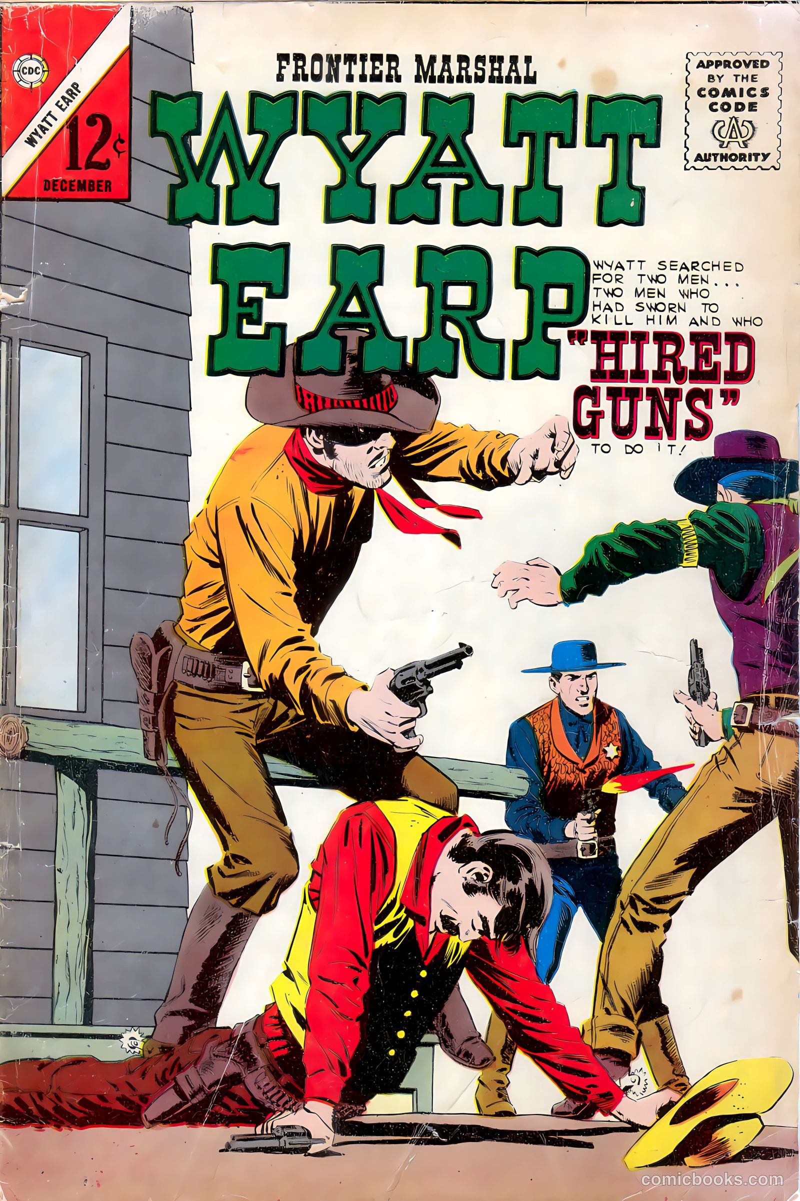 Wyatt Earp, Frontier Marshal #51 — page 1 of 36