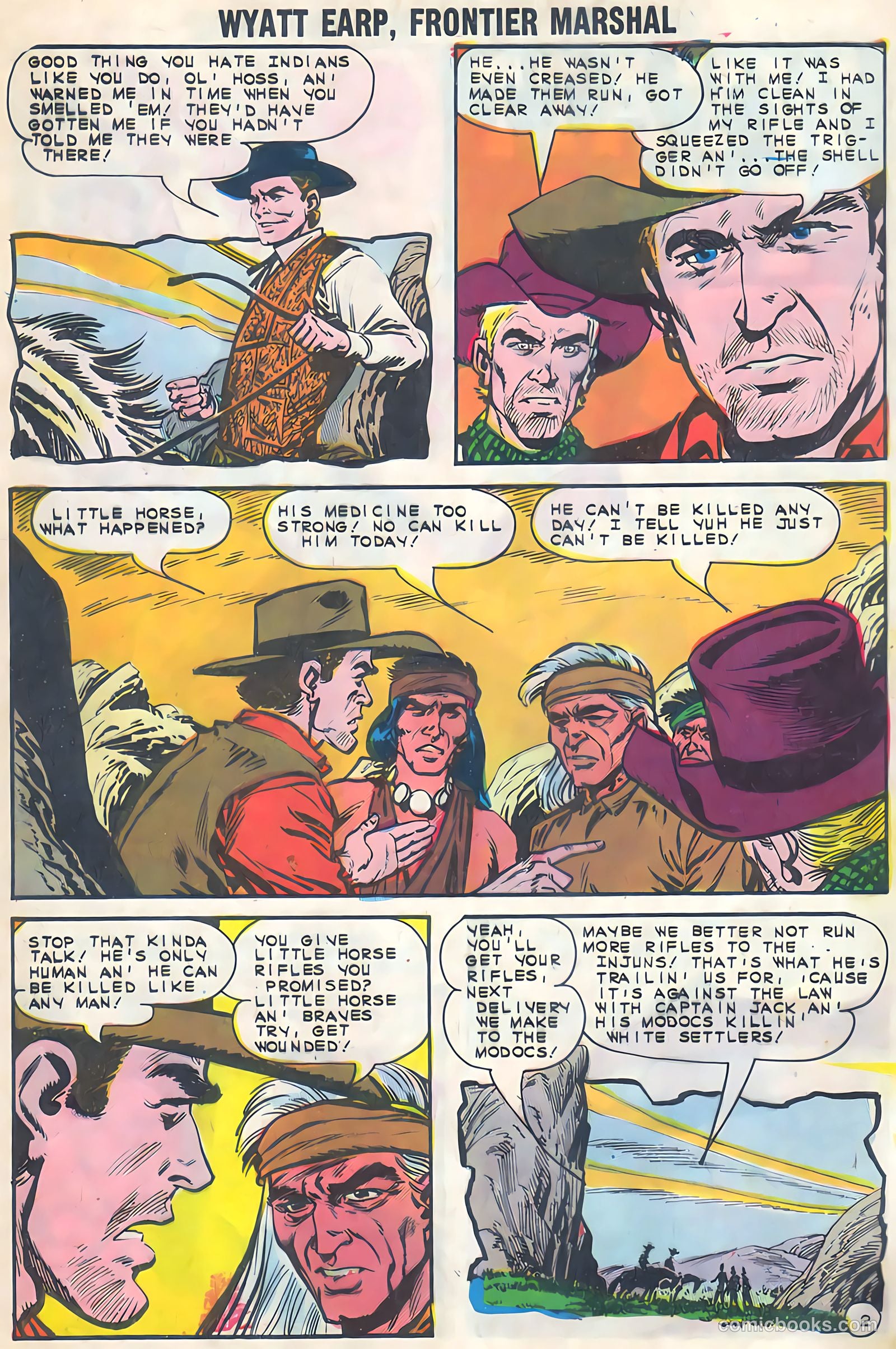 Wyatt Earp, Frontier Marshal #51 — page 4 of 36