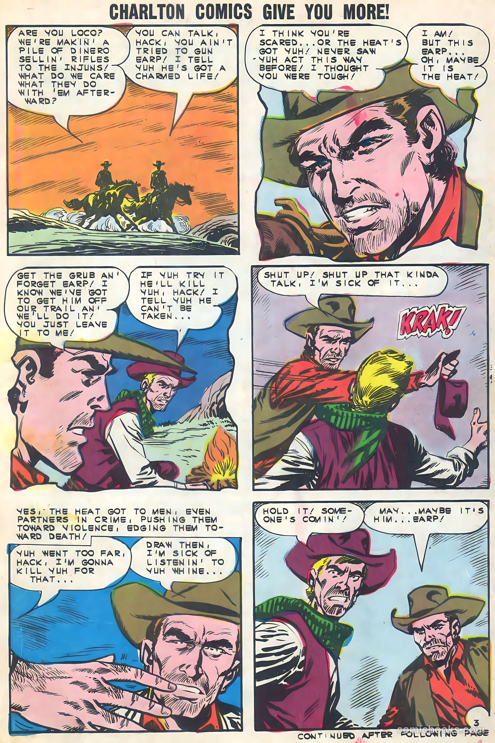 Wyatt Earp, Frontier Marshal #51 — page 5 of 36