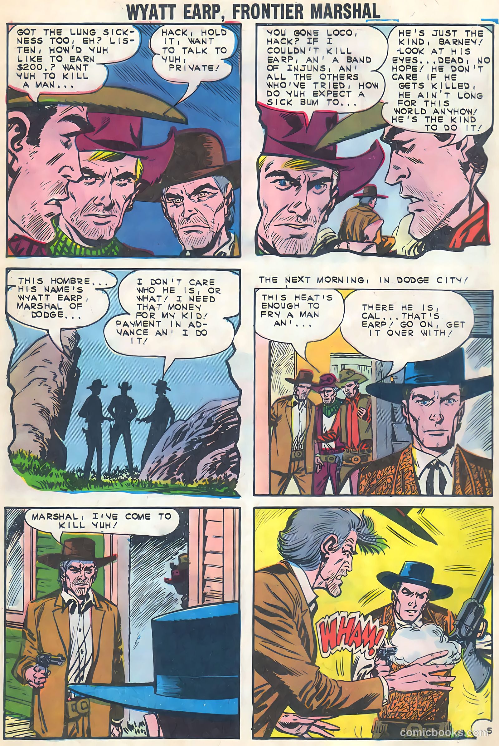 Wyatt Earp, Frontier Marshal #51 — page 8 of 36
