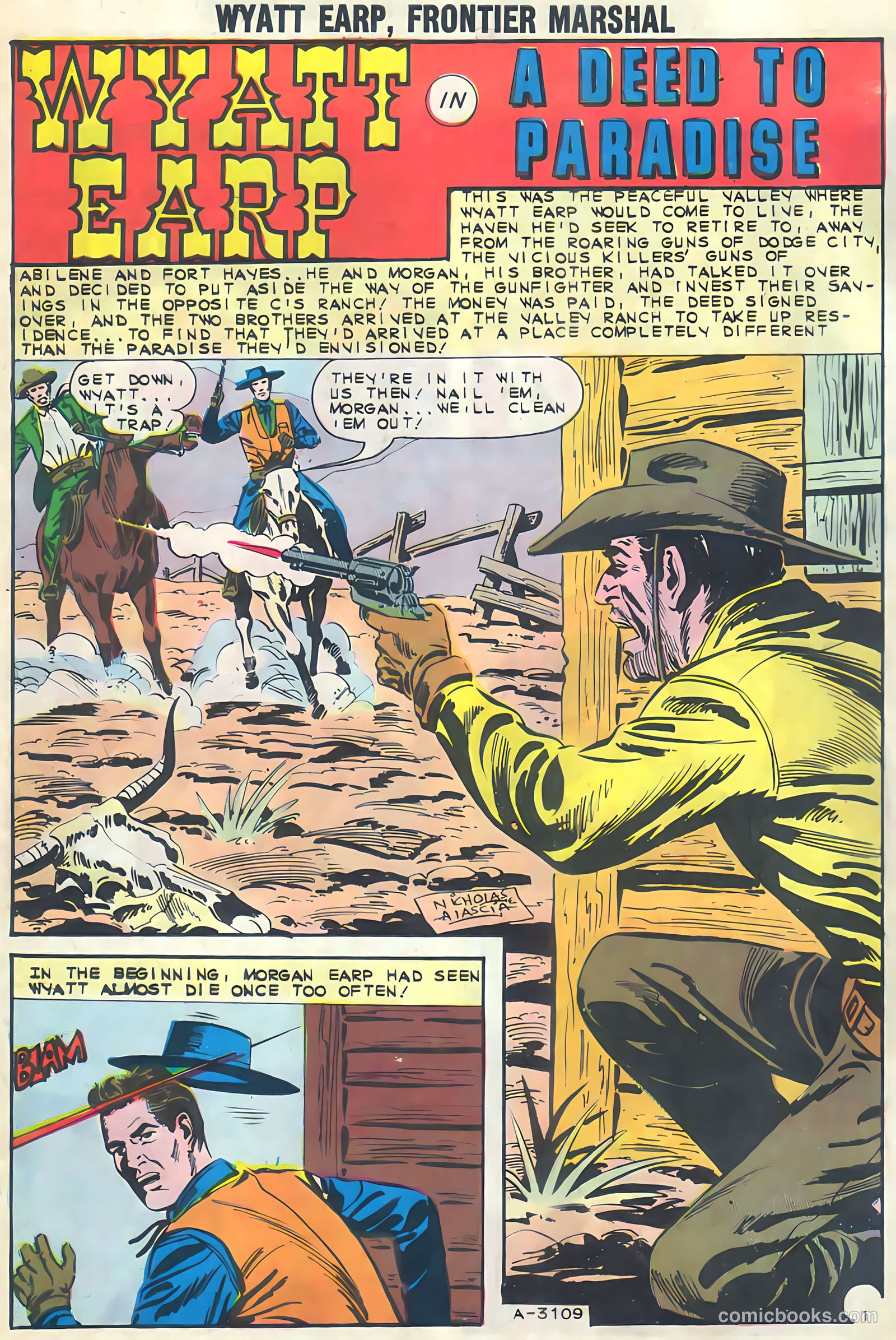 Wyatt Earp, Frontier Marshal #51 — page 10 of 36