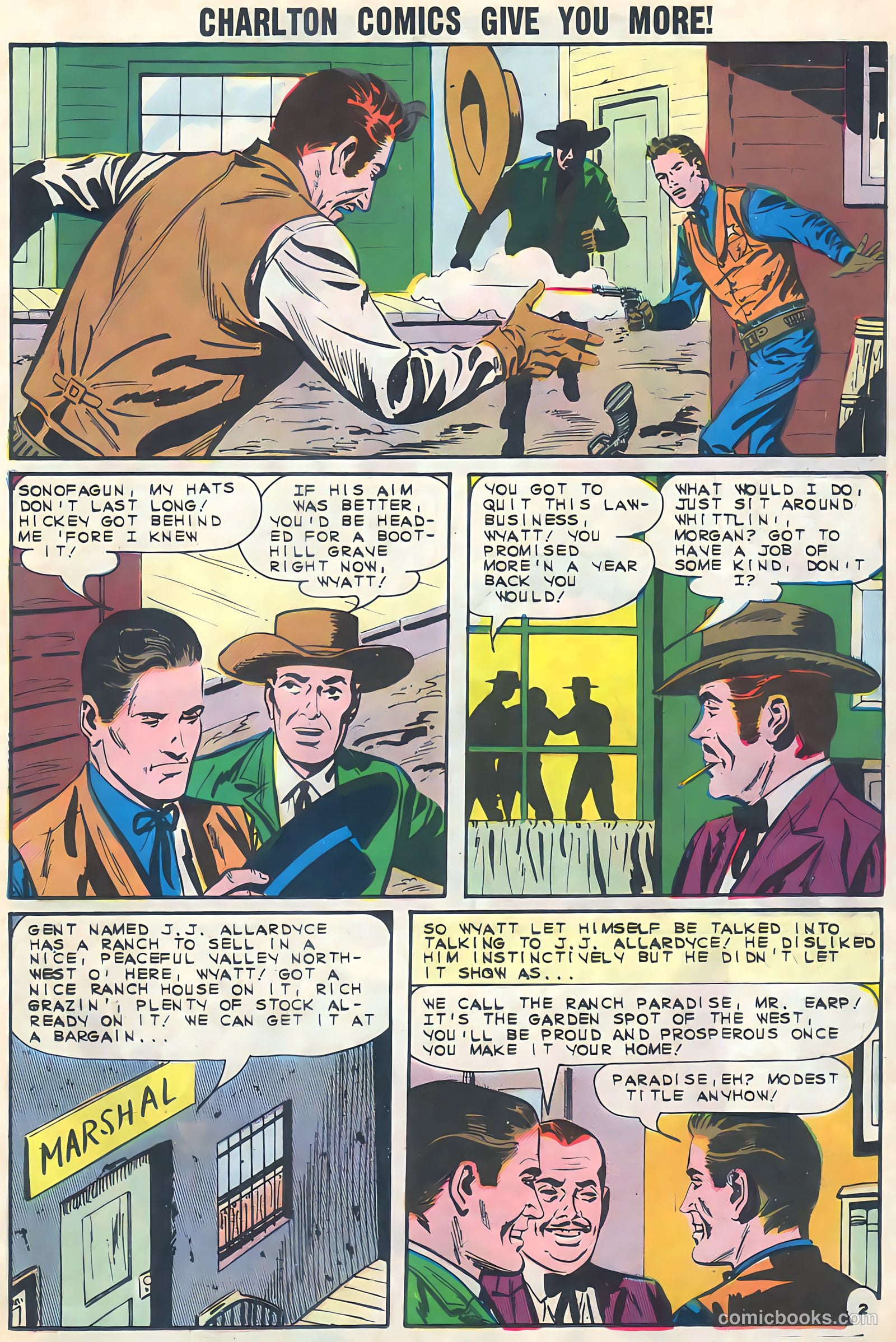 Wyatt Earp, Frontier Marshal #51 — page 11 of 36