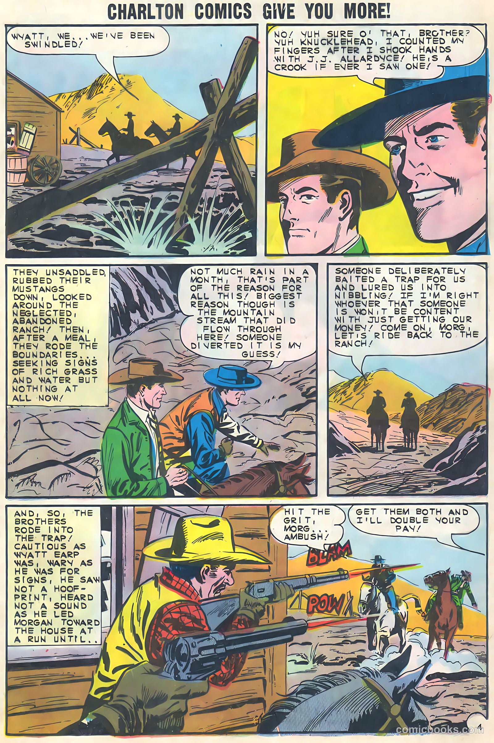 Wyatt Earp, Frontier Marshal #51 — page 13 of 36
