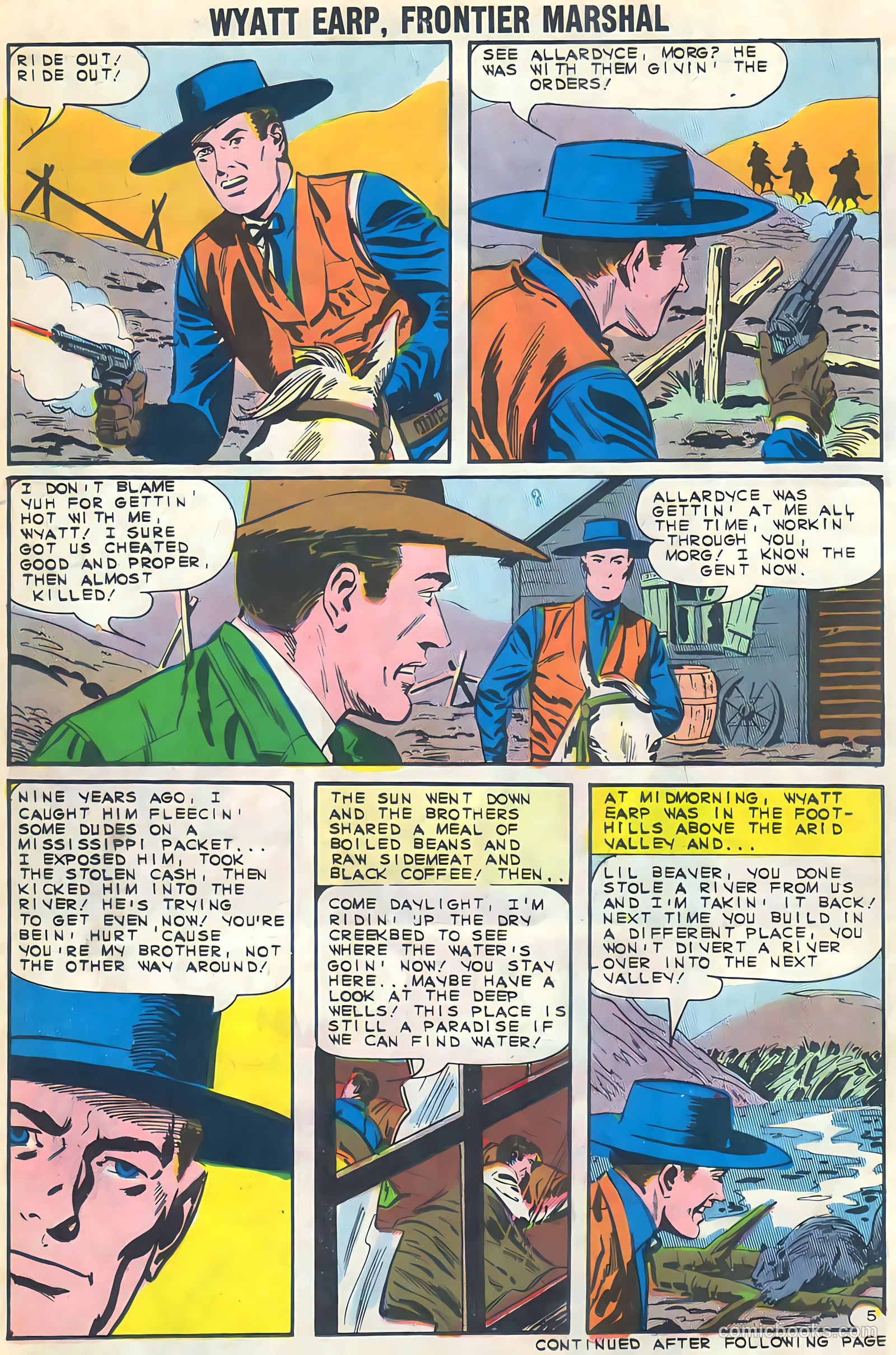 Wyatt Earp, Frontier Marshal #51 — page 14 of 36