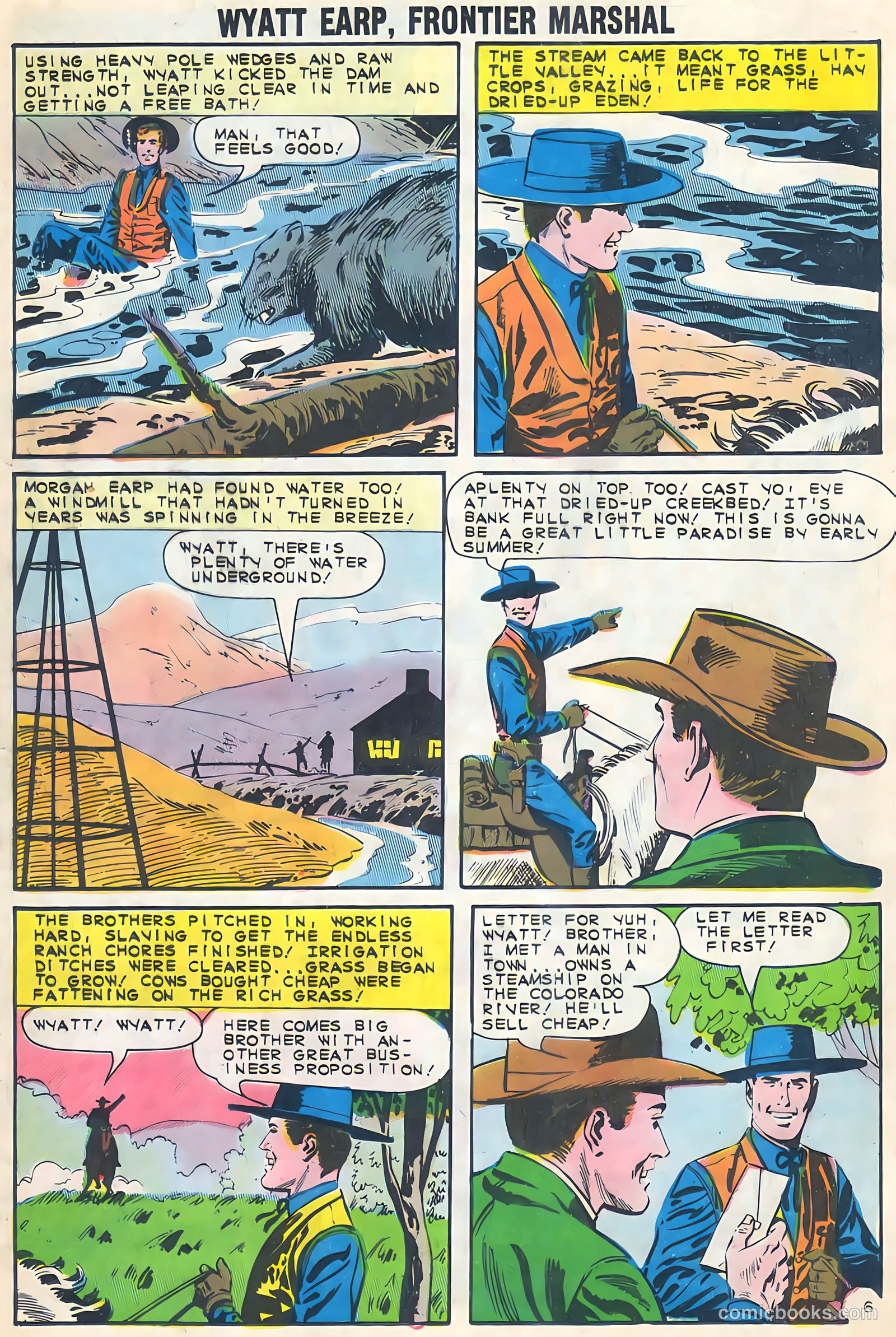 Wyatt Earp, Frontier Marshal #51 — page 16 of 36