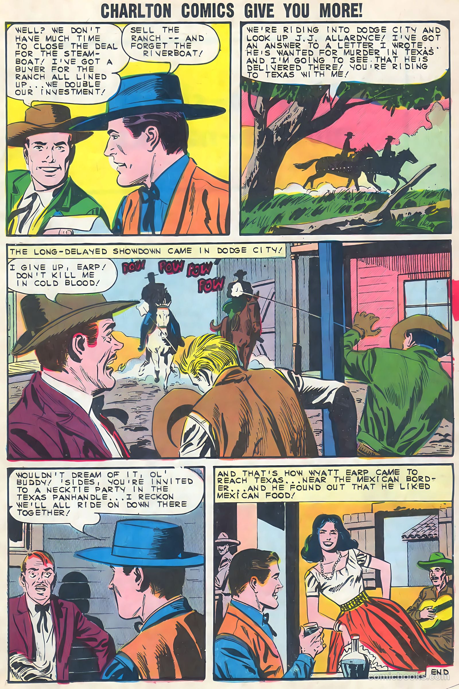 Wyatt Earp, Frontier Marshal #51 — page 17 of 36