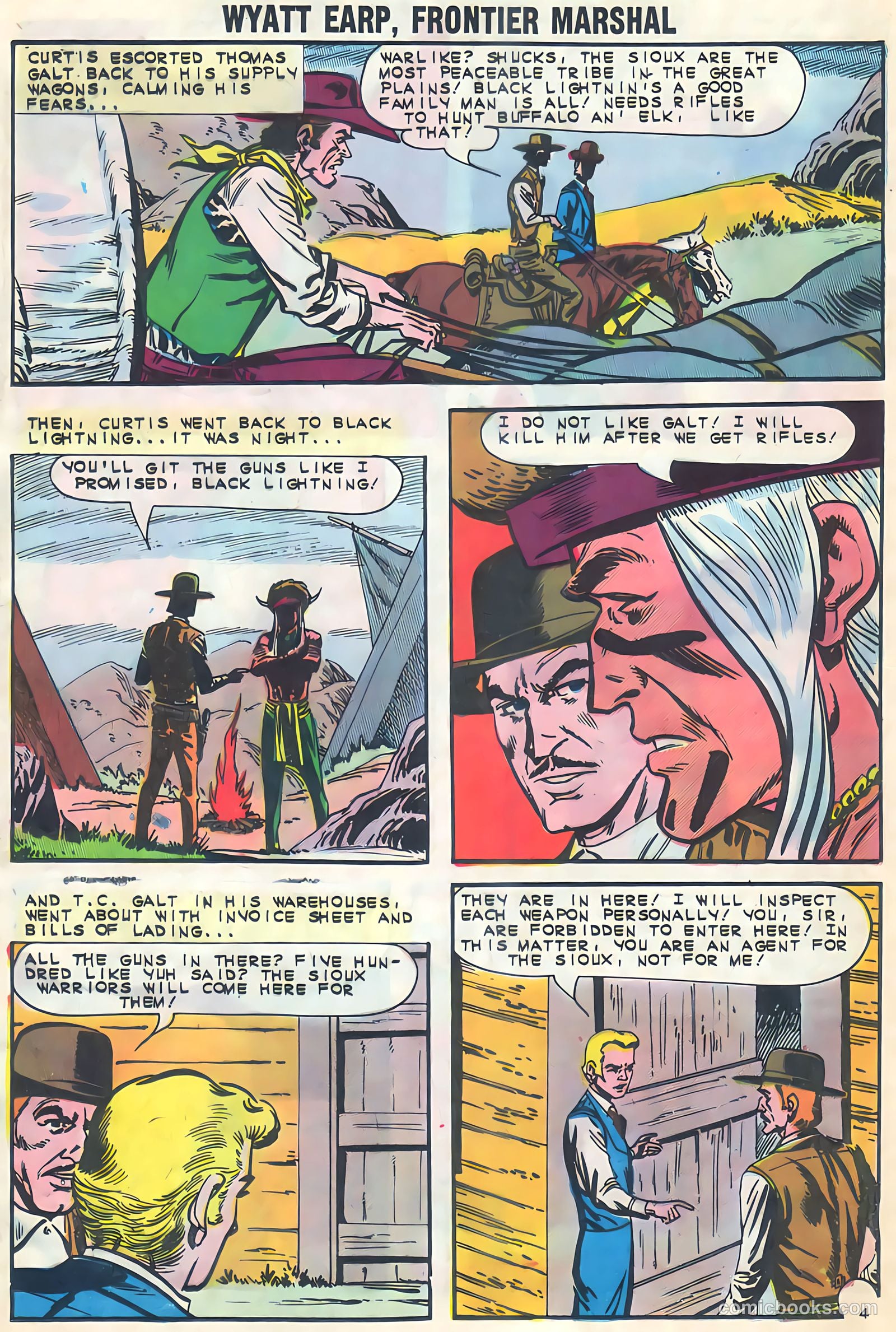 Wyatt Earp, Frontier Marshal #51 — page 24 of 36