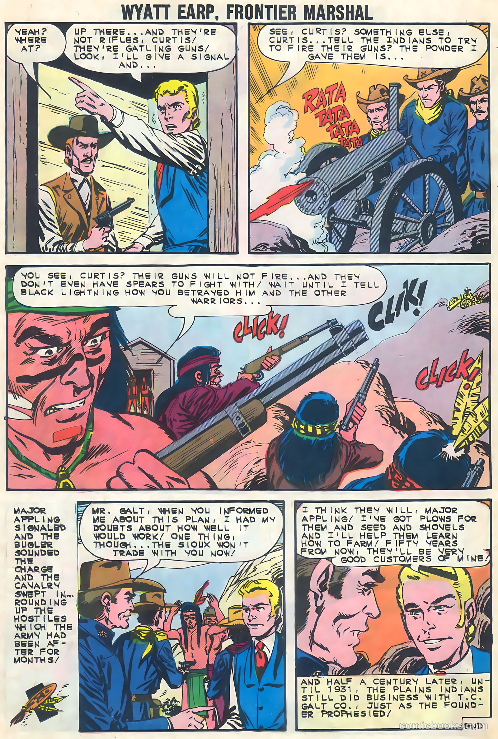 Wyatt Earp, Frontier Marshal #51 — page 26 of 36