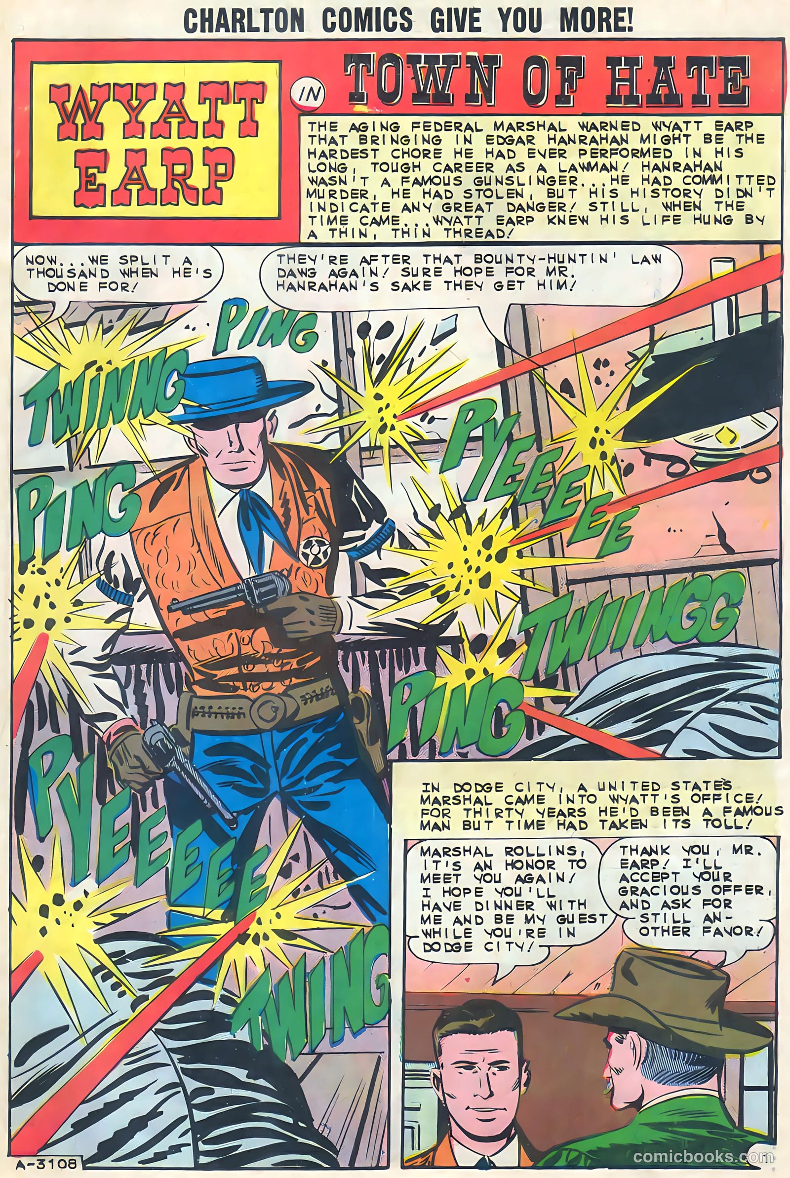 Wyatt Earp, Frontier Marshal #51 — page 27 of 36