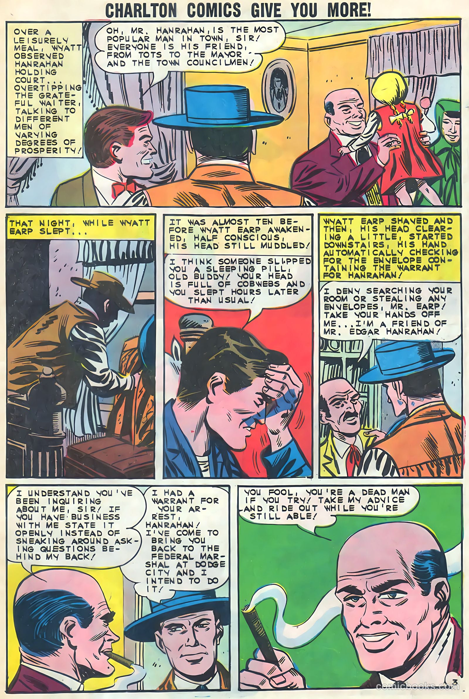 Wyatt Earp, Frontier Marshal #51 — page 29 of 36