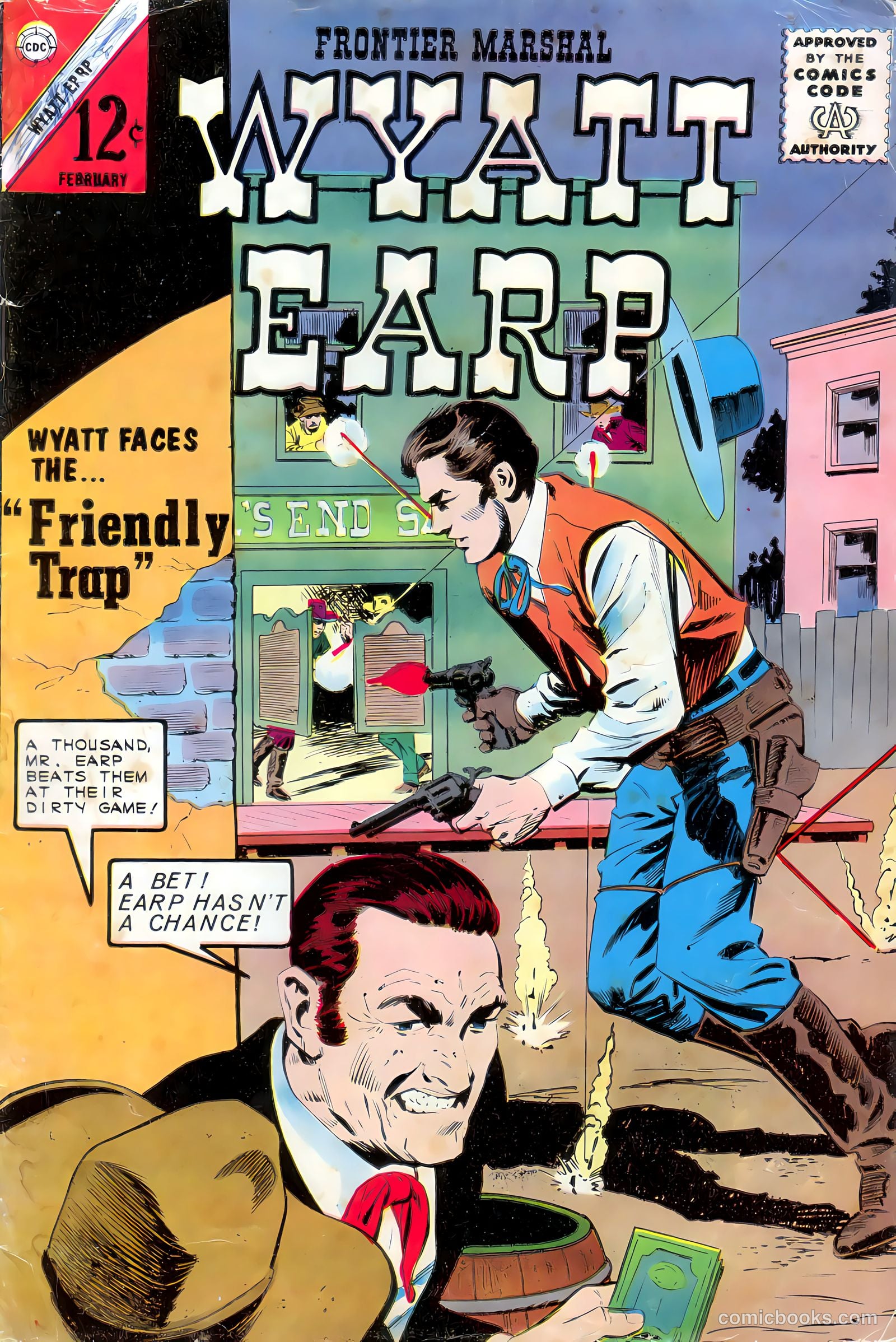 Wyatt Earp, Frontier Marshal #52 — page 2 of 37