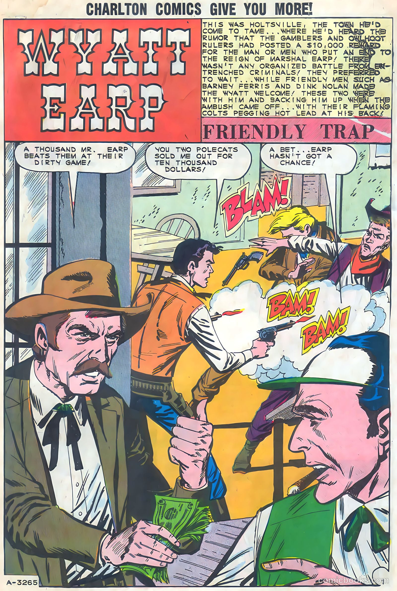 Wyatt Earp, Frontier Marshal #52 — page 4 of 37