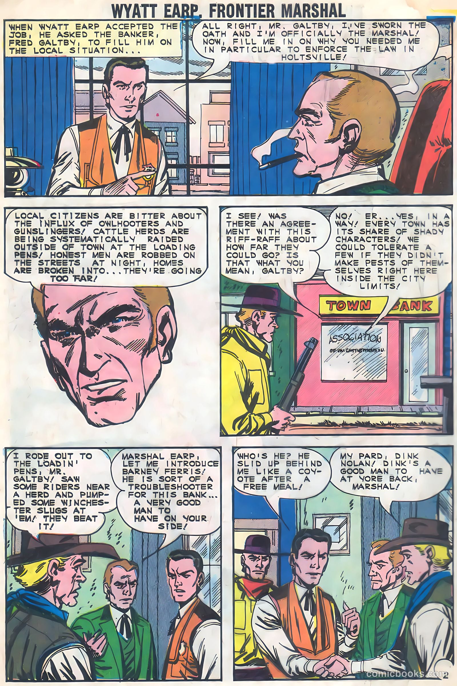 Wyatt Earp, Frontier Marshal #52 — page 5 of 37