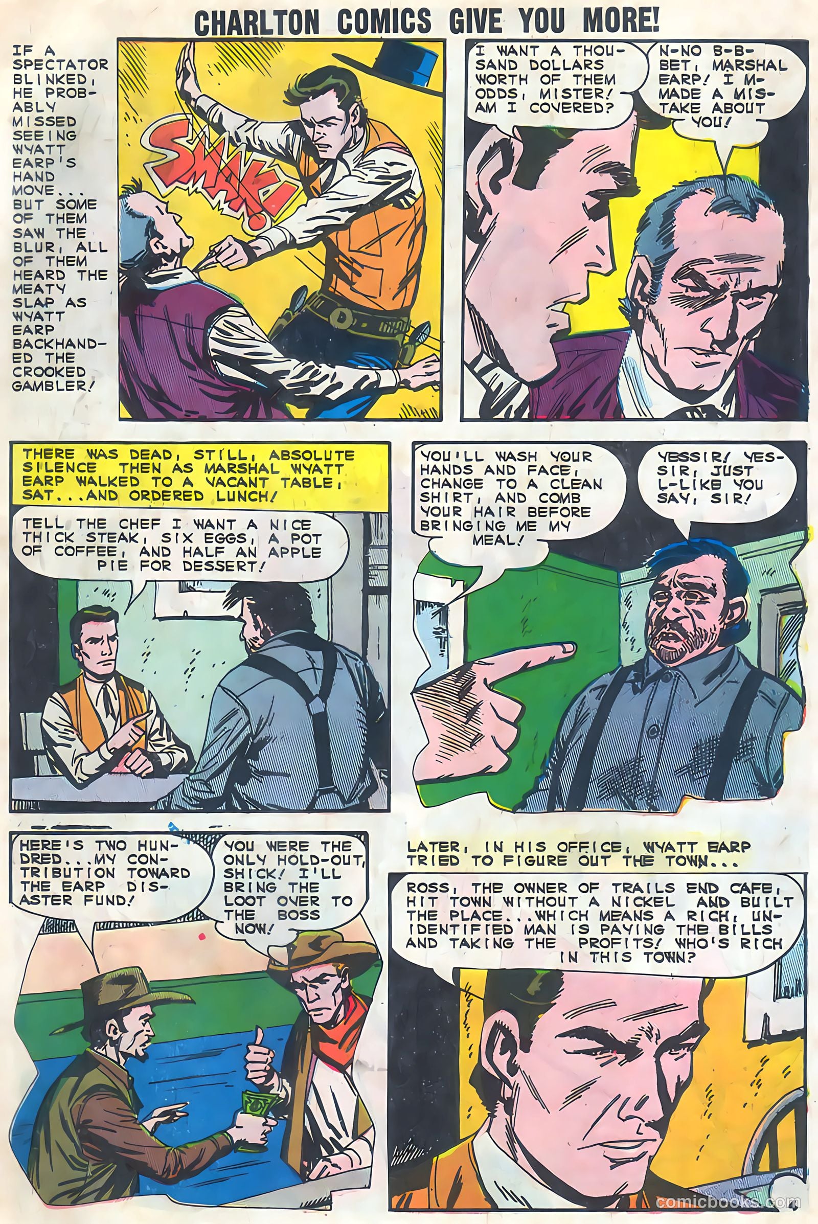 Wyatt Earp, Frontier Marshal #52 — page 8 of 37
