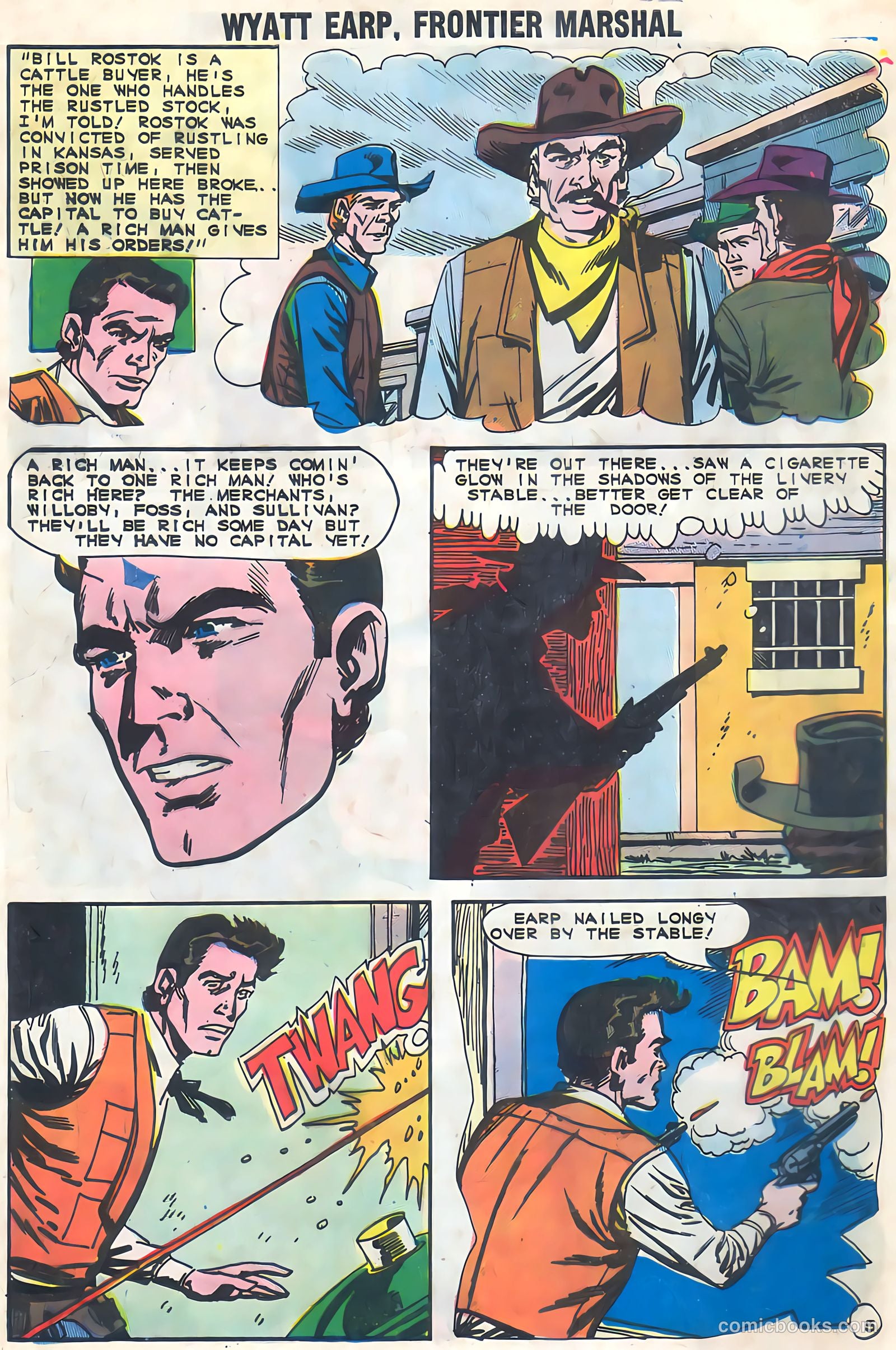 Wyatt Earp, Frontier Marshal #52 — page 9 of 37