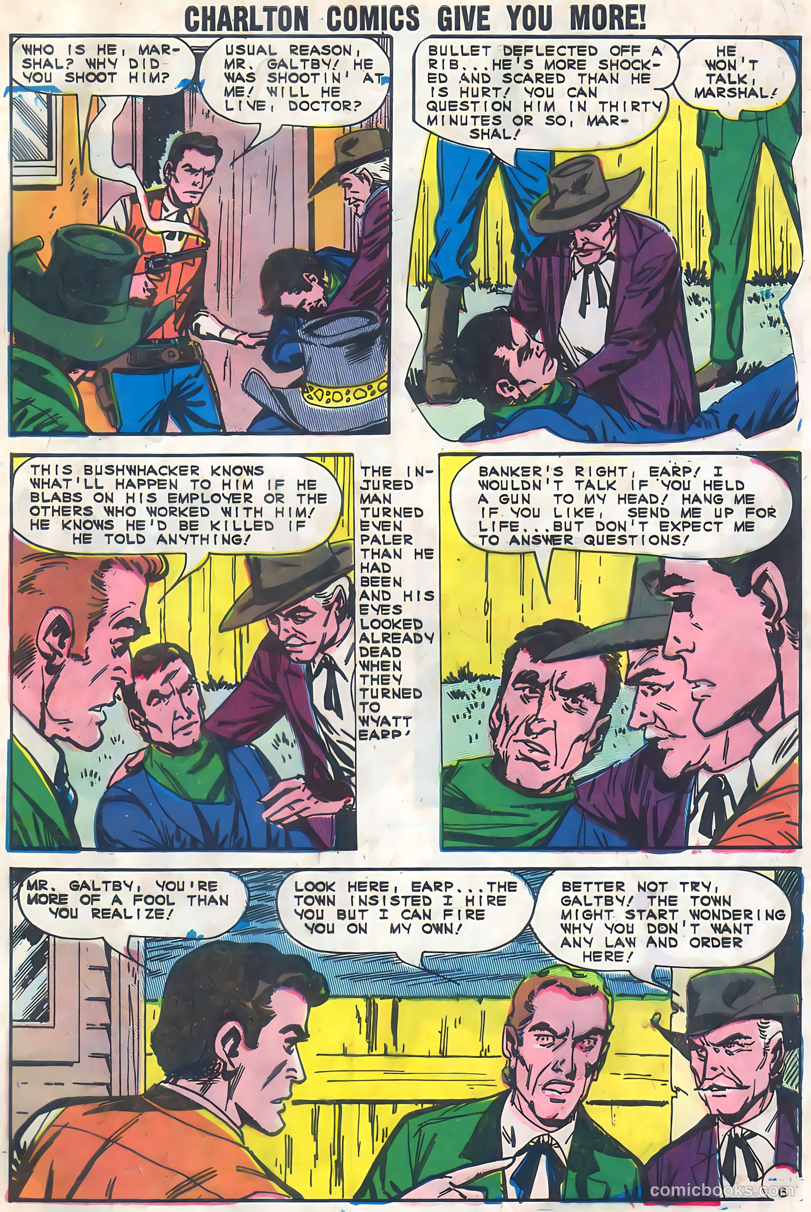 Wyatt Earp, Frontier Marshal #52 — page 10 of 37