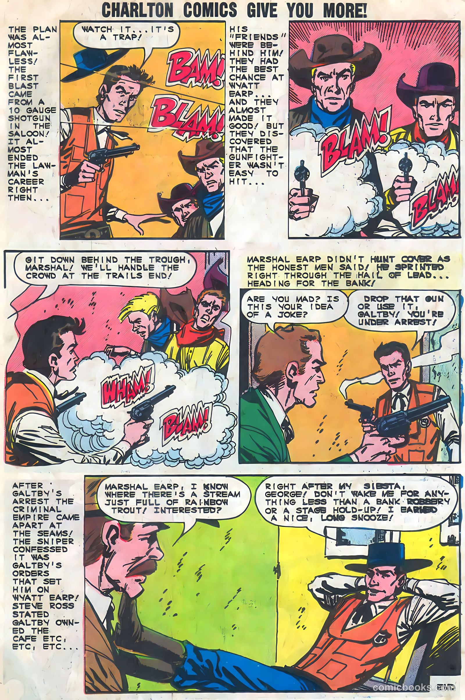 Wyatt Earp, Frontier Marshal #52 — page 12 of 37