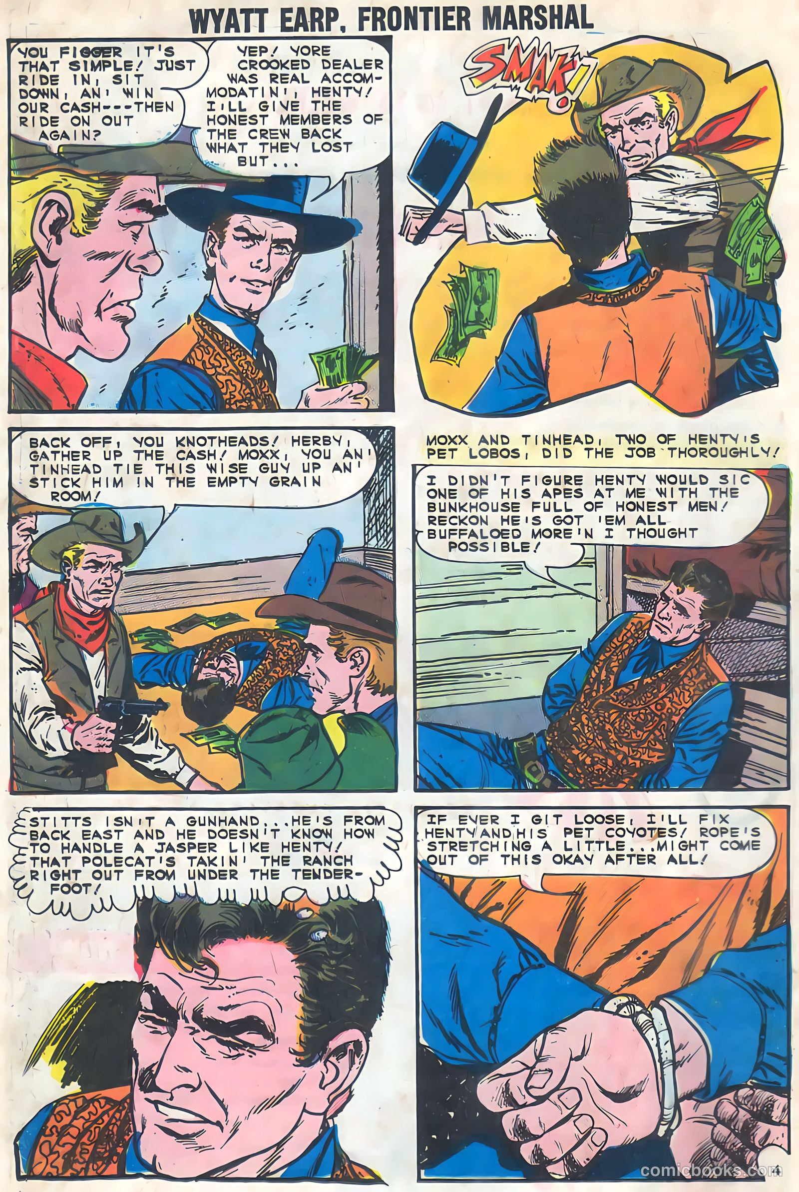 Wyatt Earp, Frontier Marshal #52 — page 17 of 37