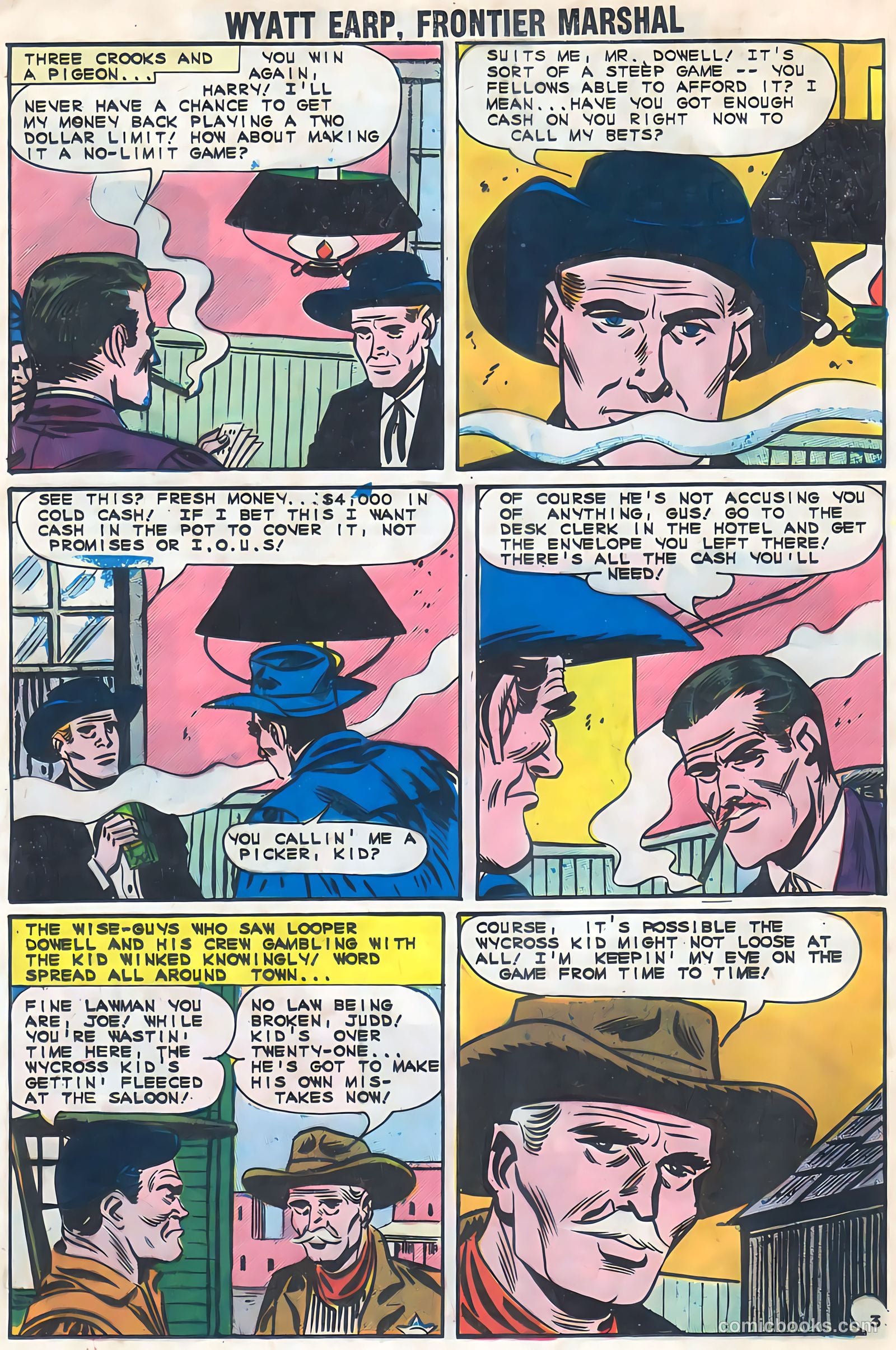Wyatt Earp, Frontier Marshal #52 — page 25 of 37