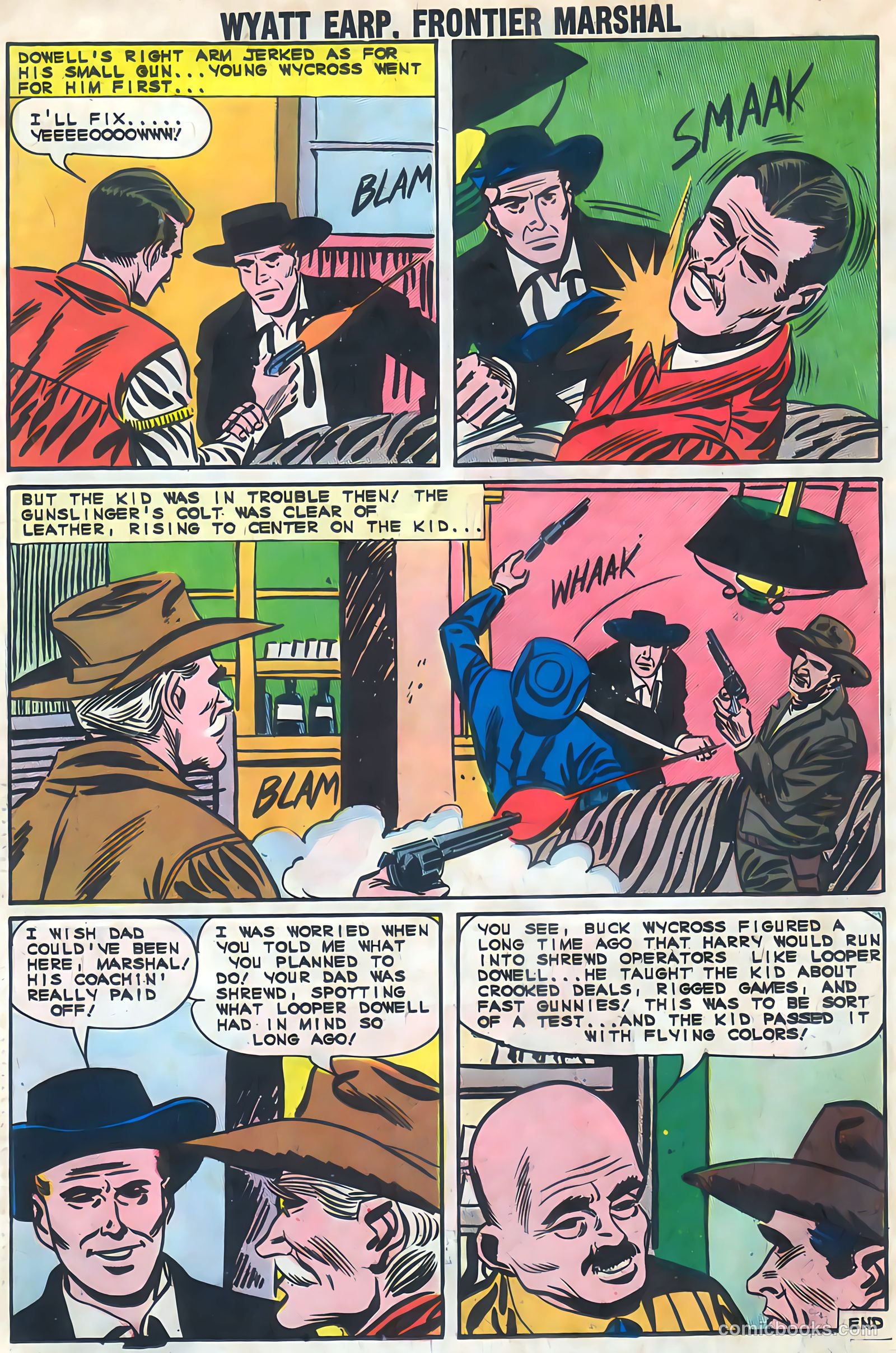 Wyatt Earp, Frontier Marshal #52 — page 27 of 37