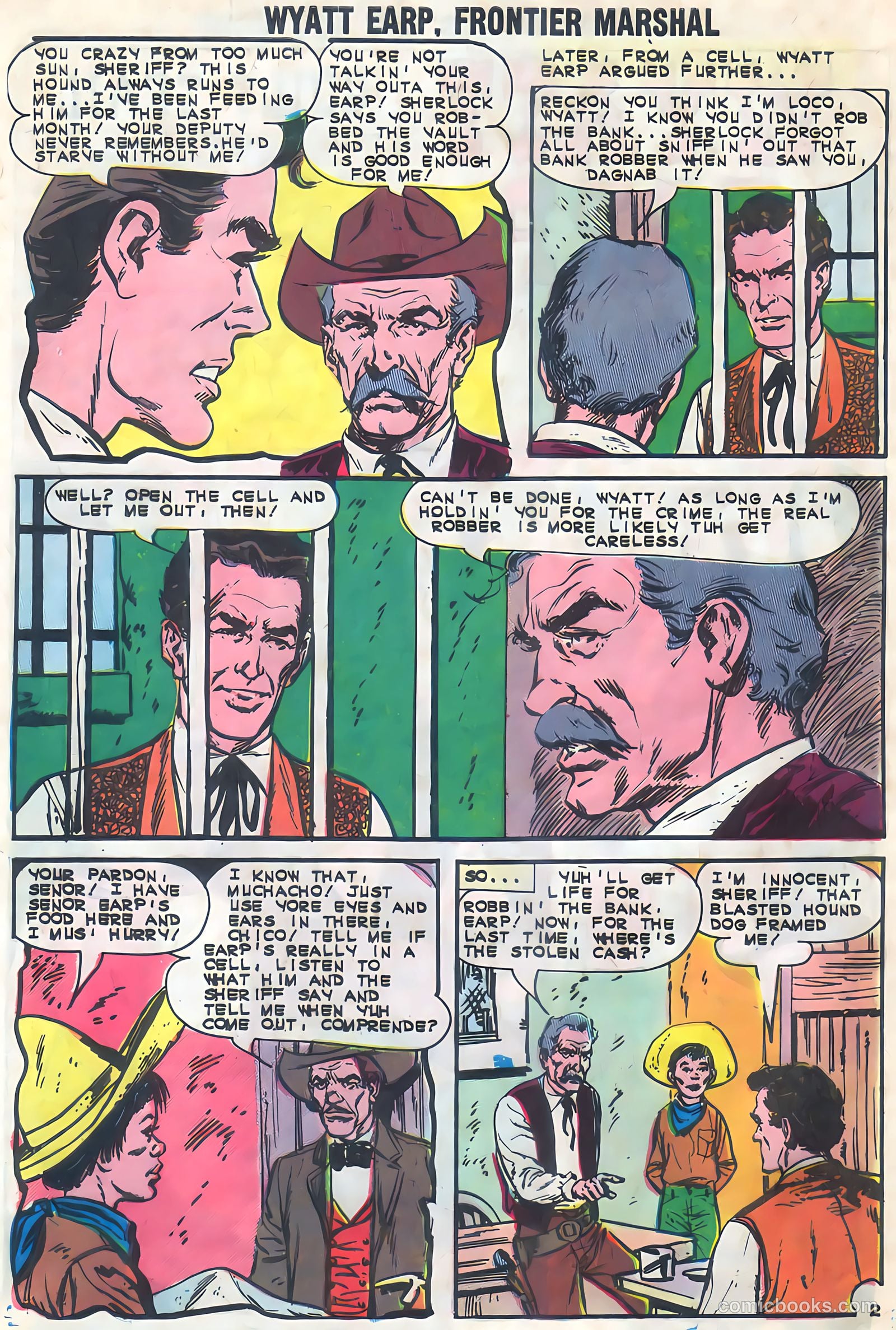 Wyatt Earp, Frontier Marshal #52 — page 29 of 37