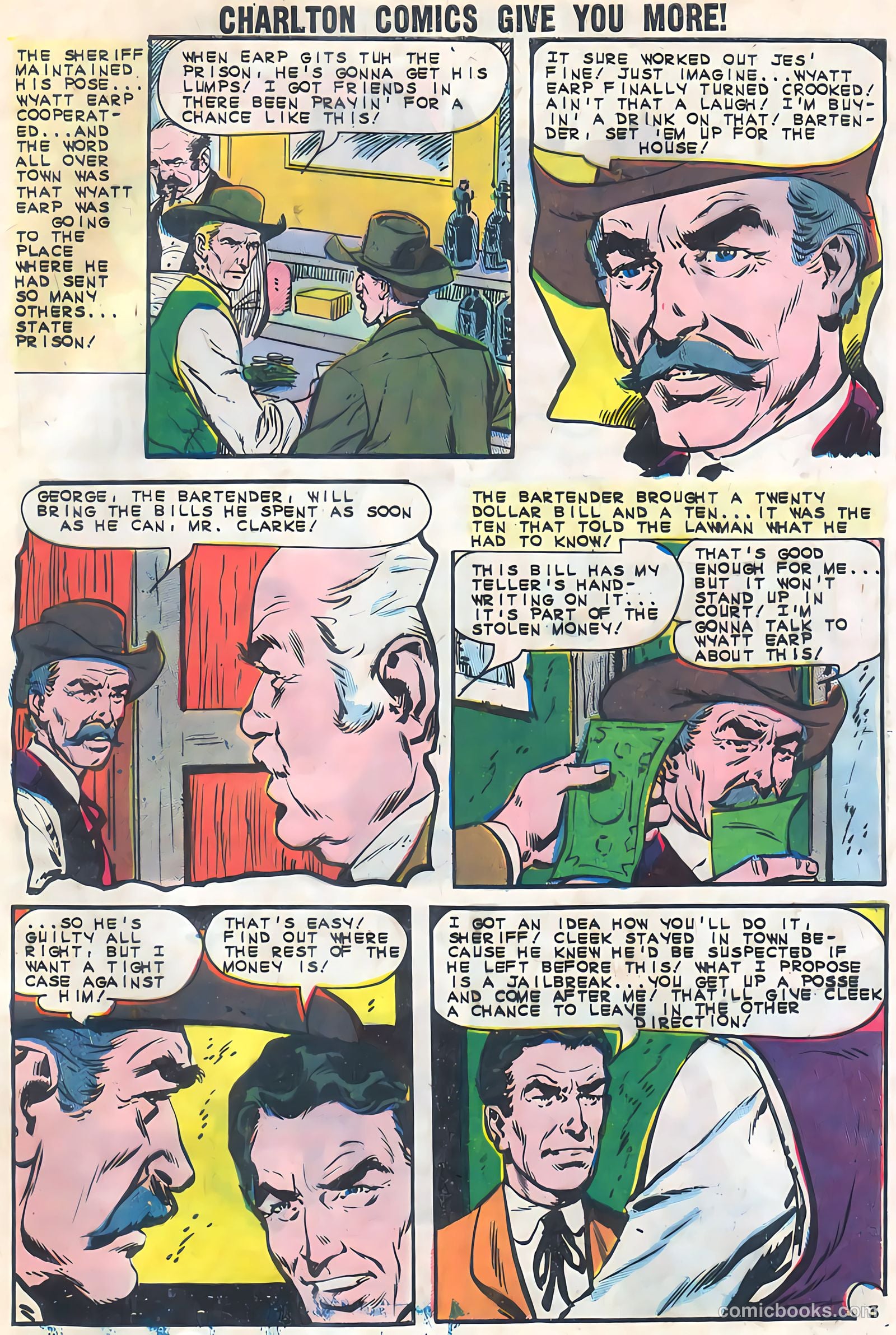 Wyatt Earp, Frontier Marshal #52 — page 30 of 37