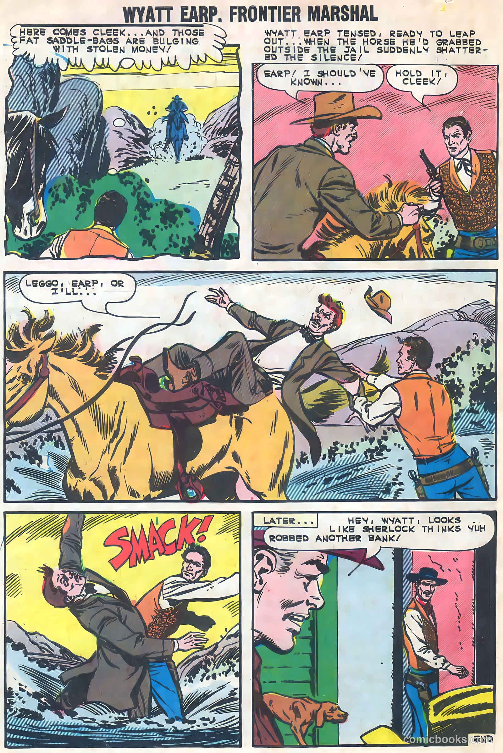 Wyatt Earp, Frontier Marshal #52 — page 33 of 37