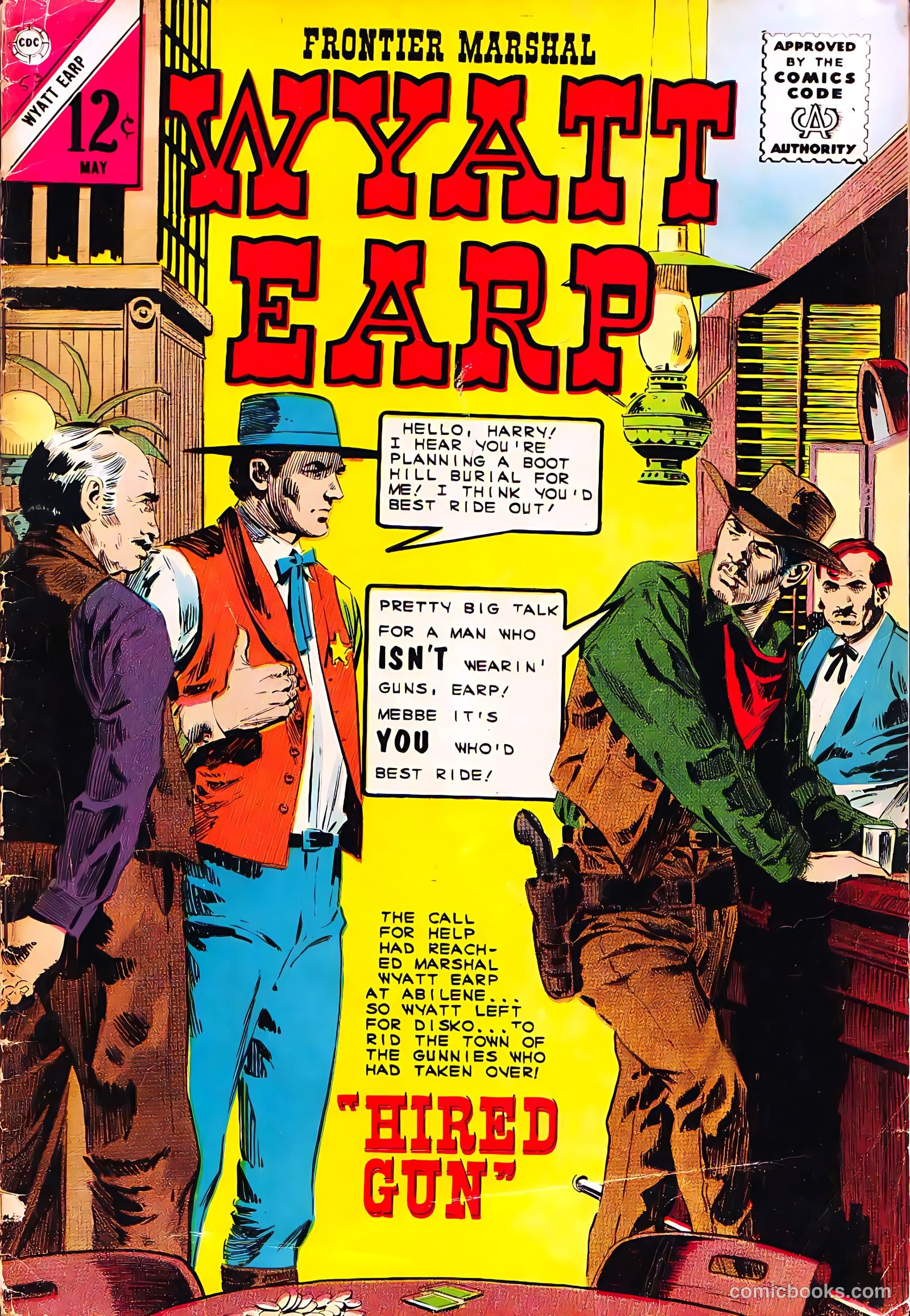 Wyatt Earp, Frontier Marshal #53 — page 1 of 36
