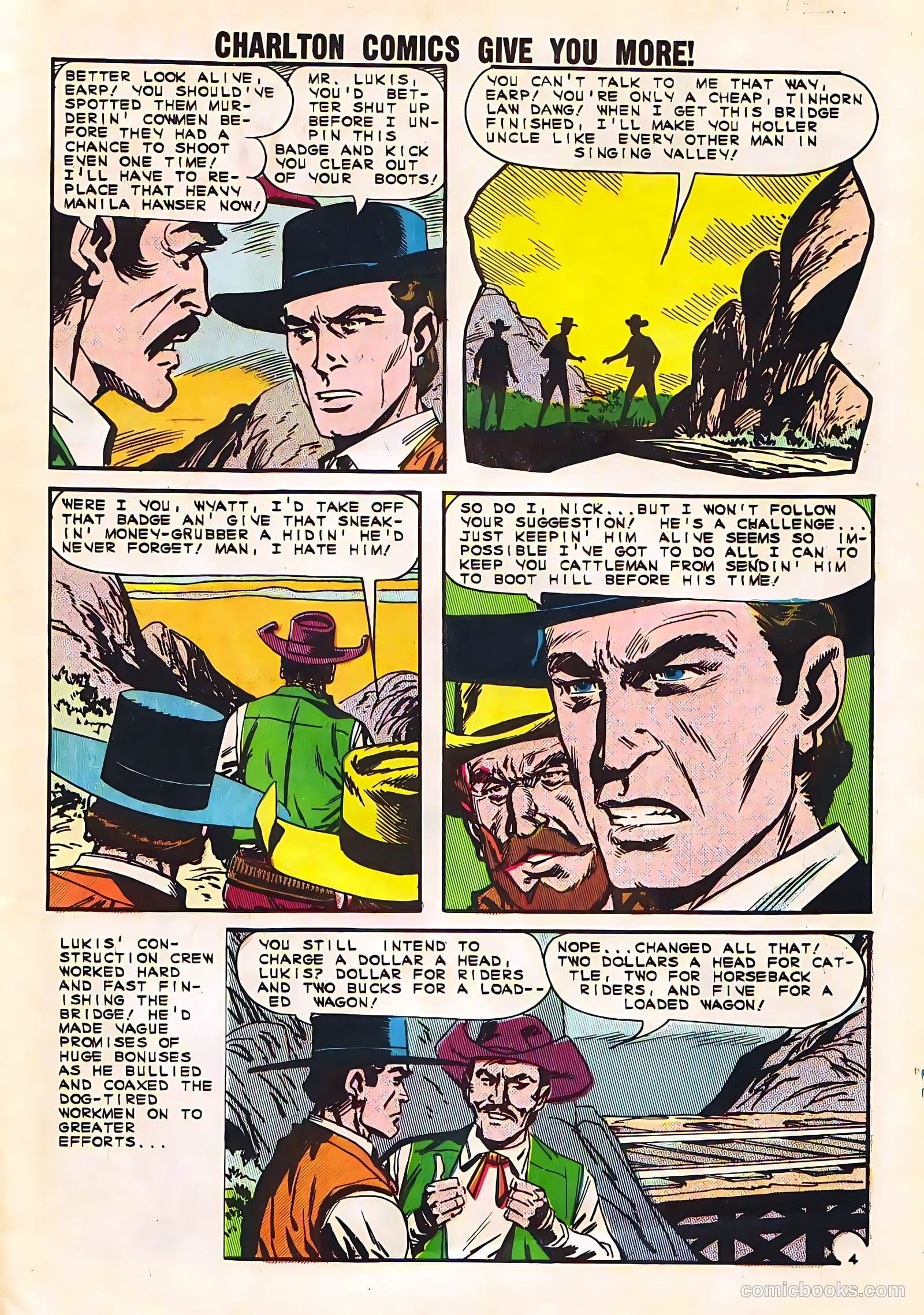 Wyatt Earp, Frontier Marshal #53 — page 7 of 36