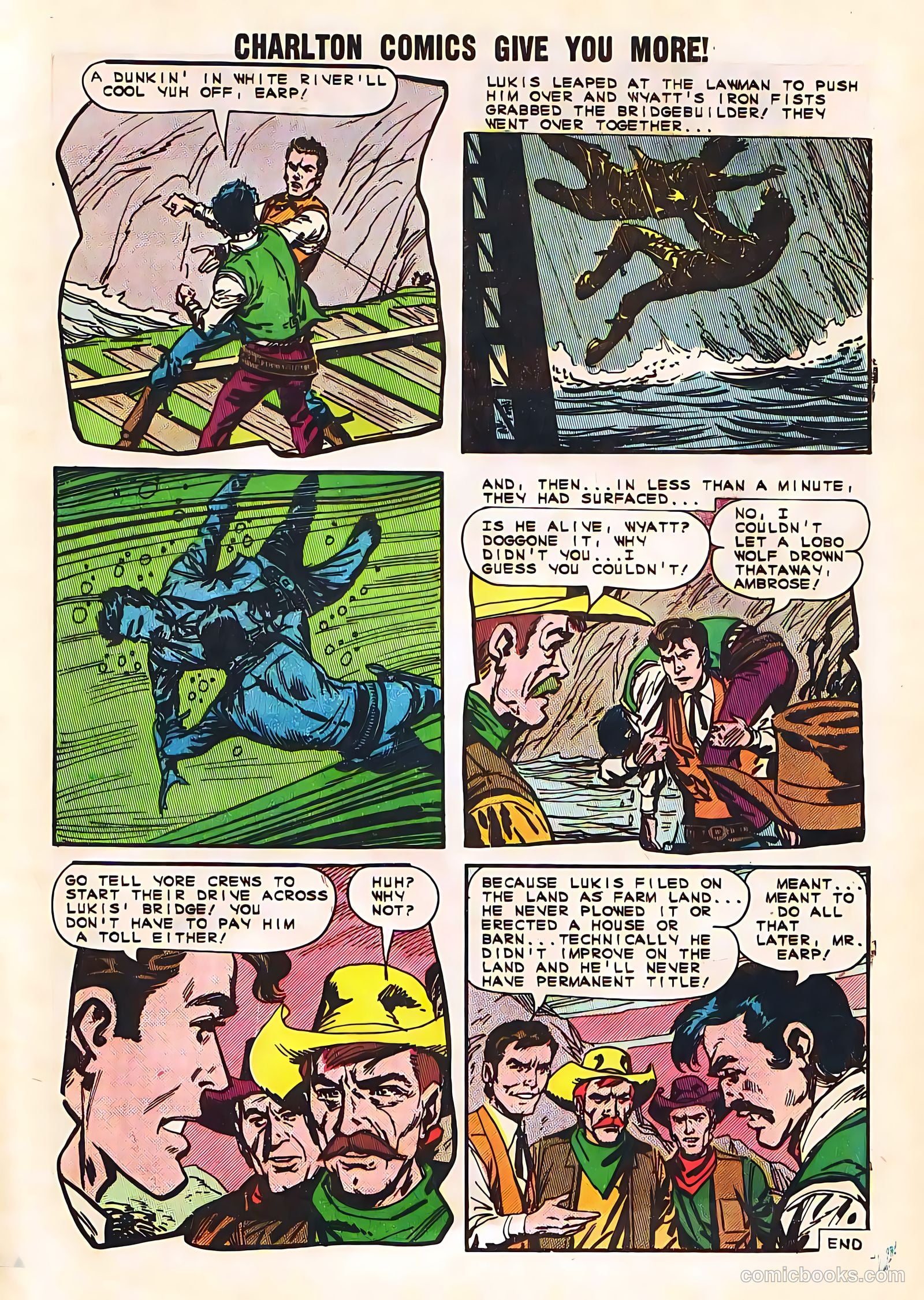Wyatt Earp, Frontier Marshal #53 — page 9 of 36