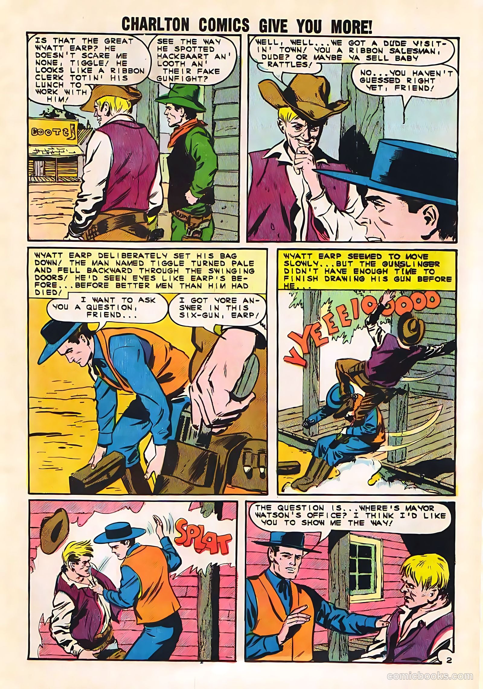 Wyatt Earp, Frontier Marshal #53 — page 11 of 36