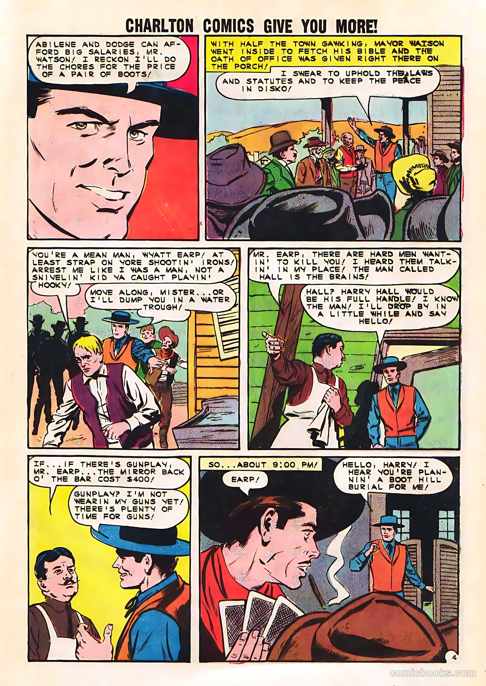 Wyatt Earp, Frontier Marshal #53 — page 13 of 36