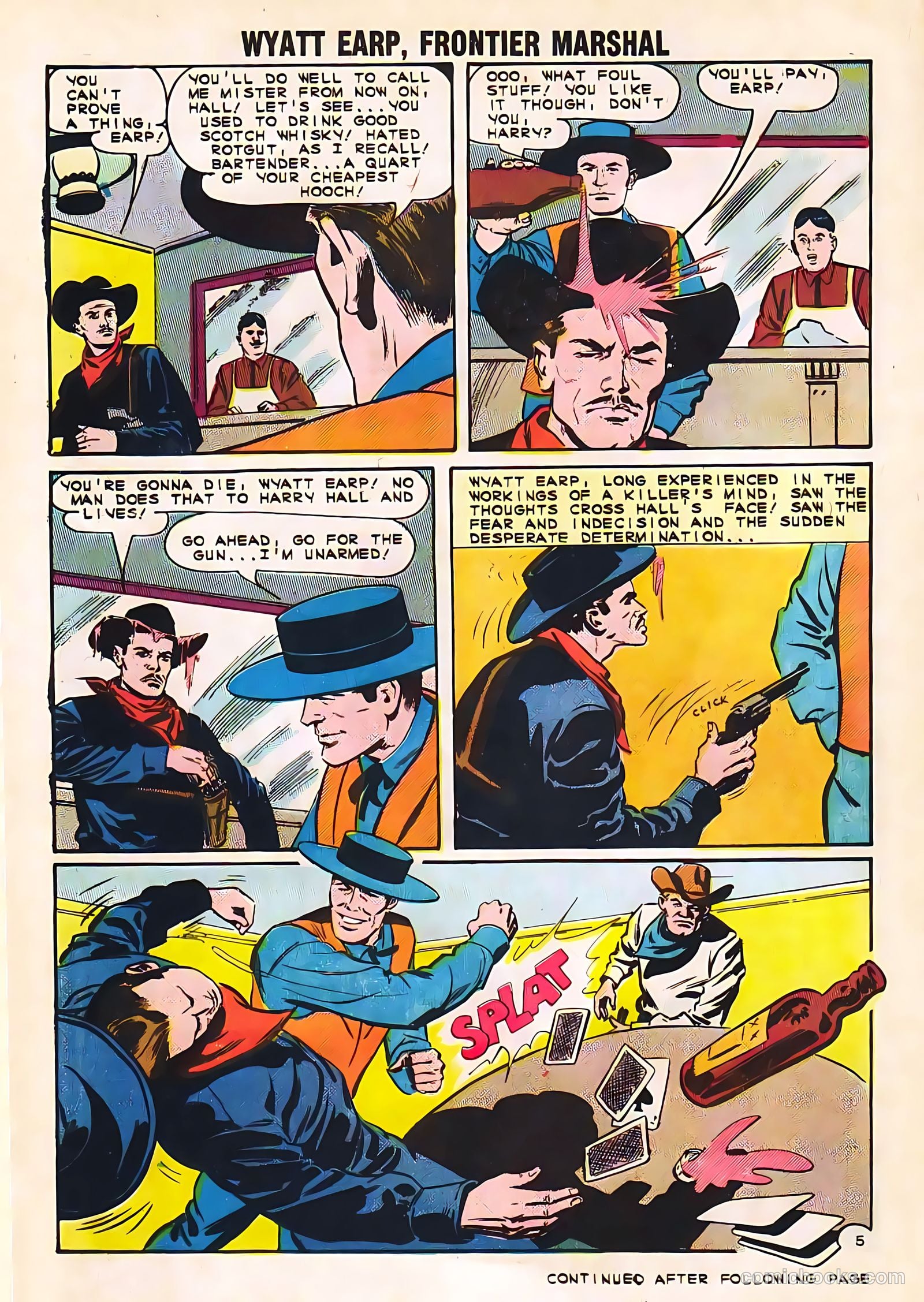 Wyatt Earp, Frontier Marshal #53 — page 14 of 36