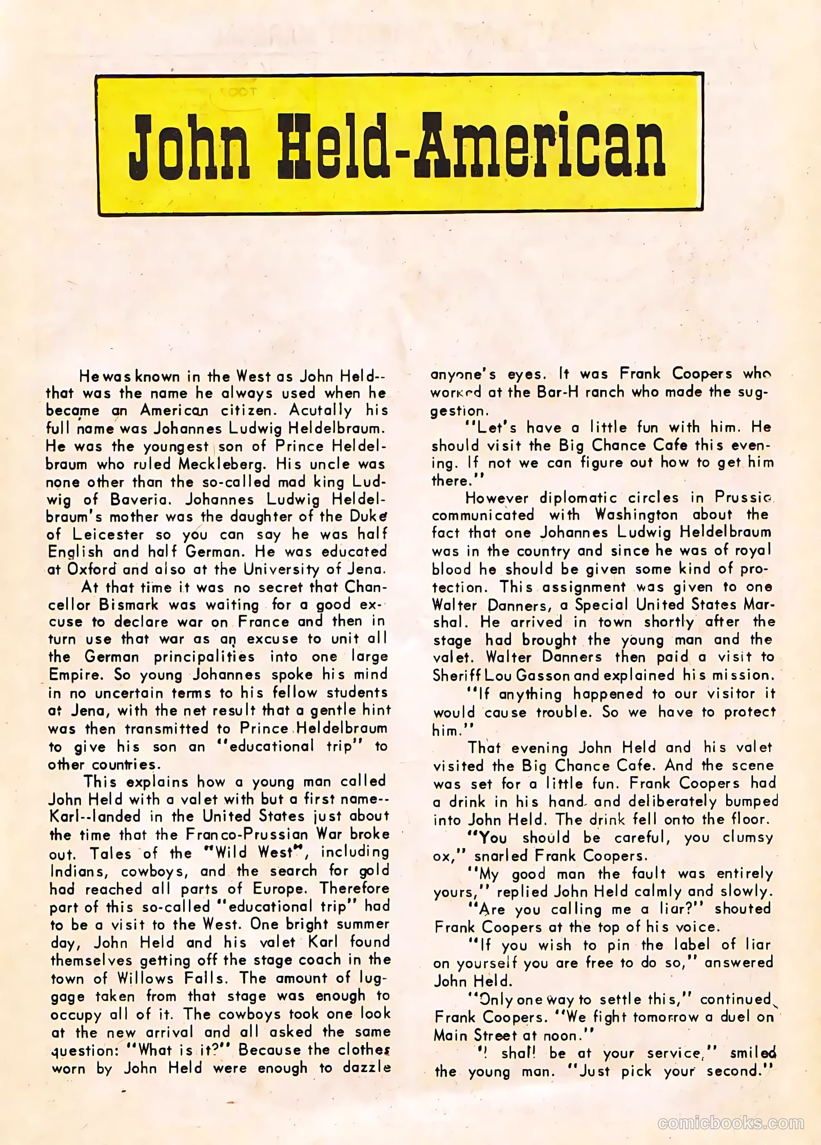 Wyatt Earp, Frontier Marshal #53 — page 17 of 36