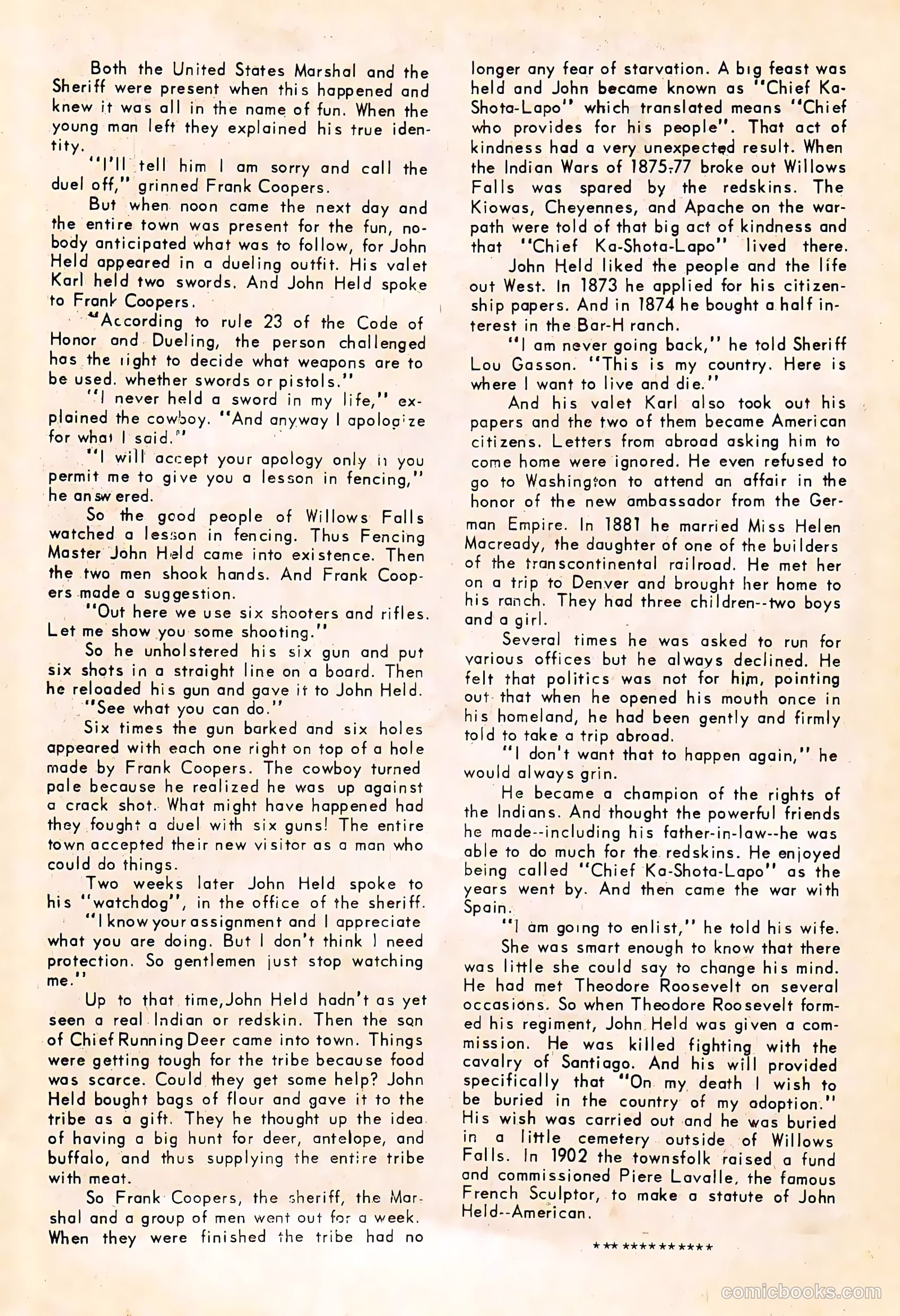 Wyatt Earp, Frontier Marshal #53 — page 18 of 36