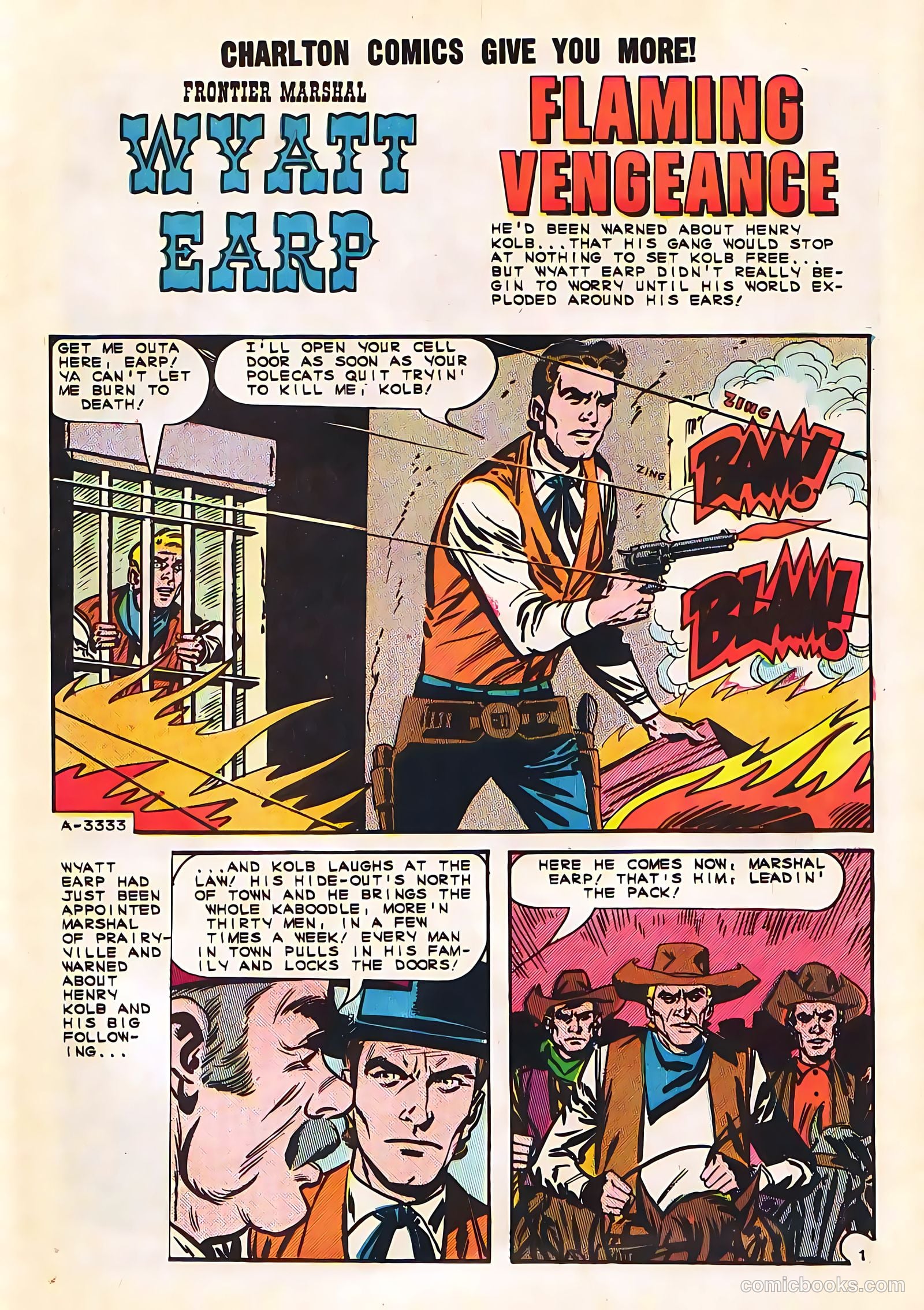 Wyatt Earp, Frontier Marshal #53 — page 19 of 36