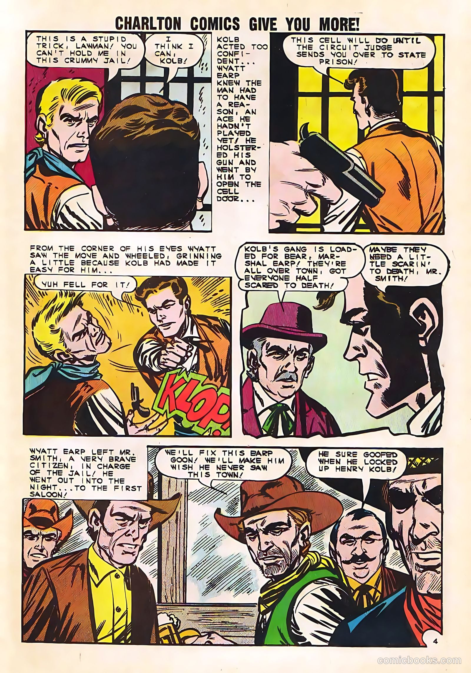 Wyatt Earp, Frontier Marshal #53 — page 23 of 36