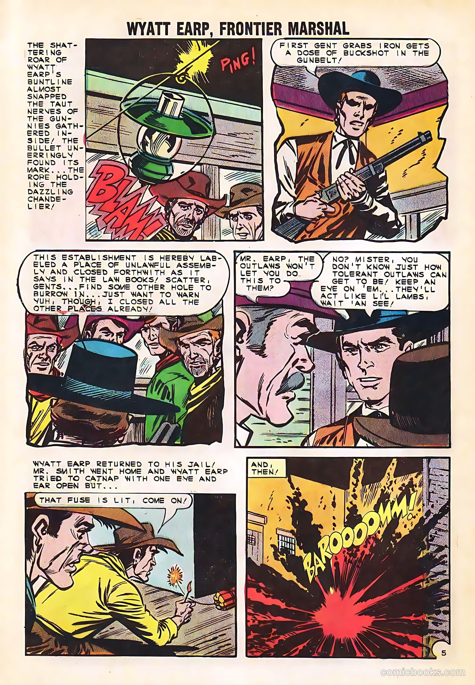 Wyatt Earp, Frontier Marshal #53 — page 24 of 36