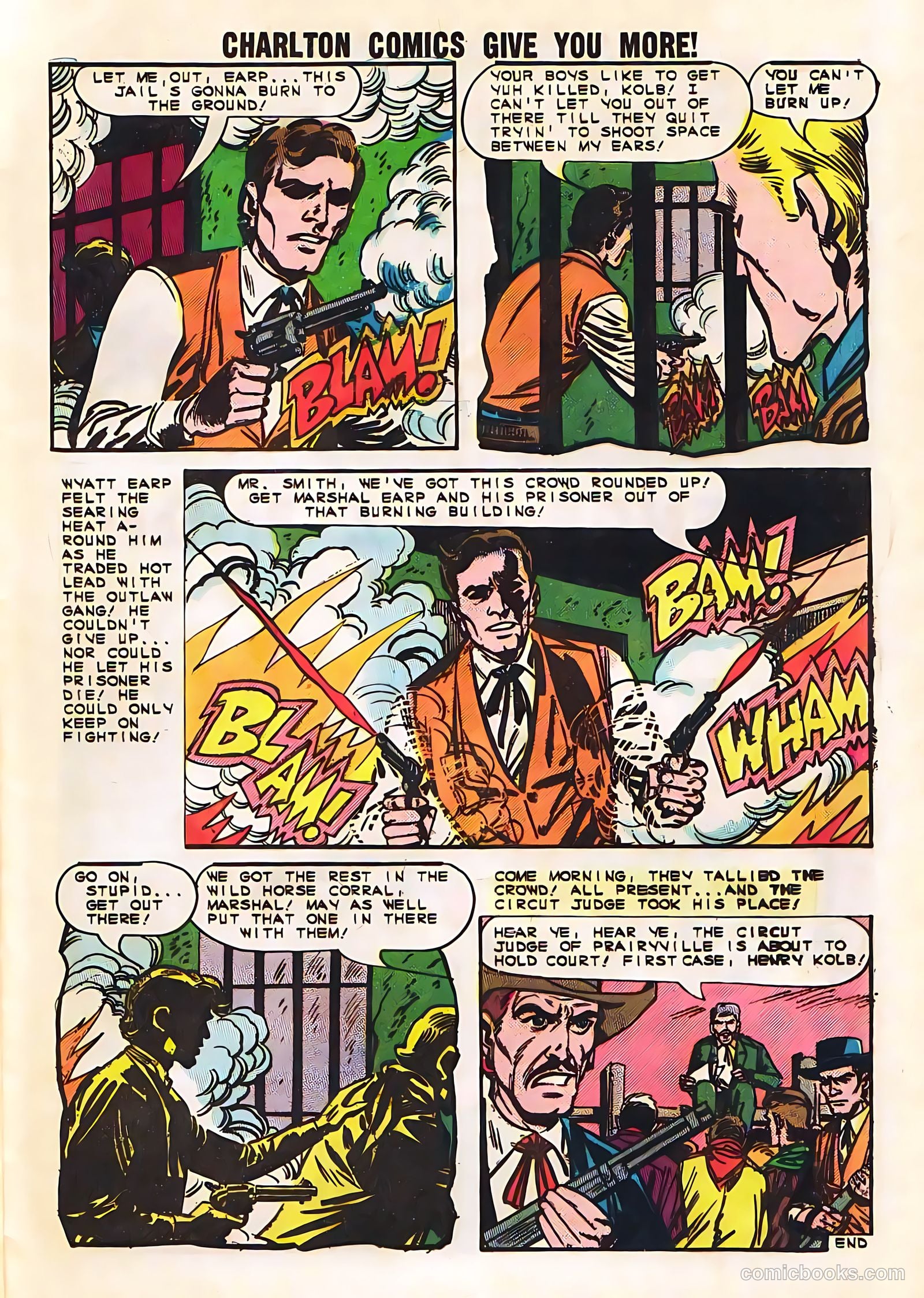Wyatt Earp, Frontier Marshal #53 — page 25 of 36