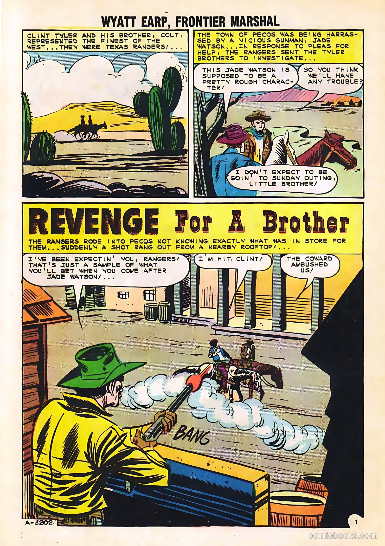 Wyatt Earp, Frontier Marshal #53 — page 26 of 36