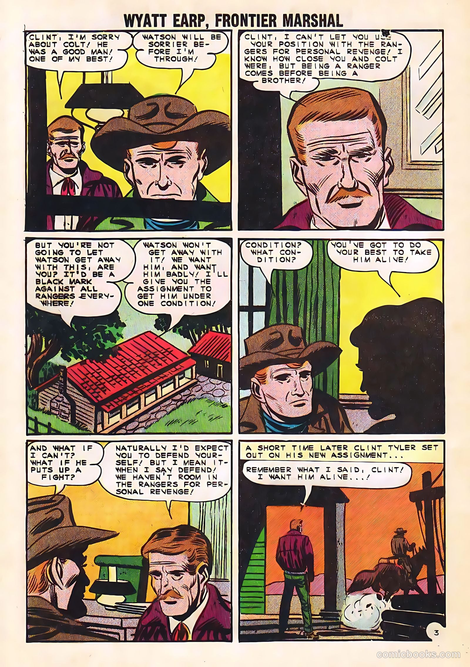 Wyatt Earp, Frontier Marshal #53 — page 28 of 36