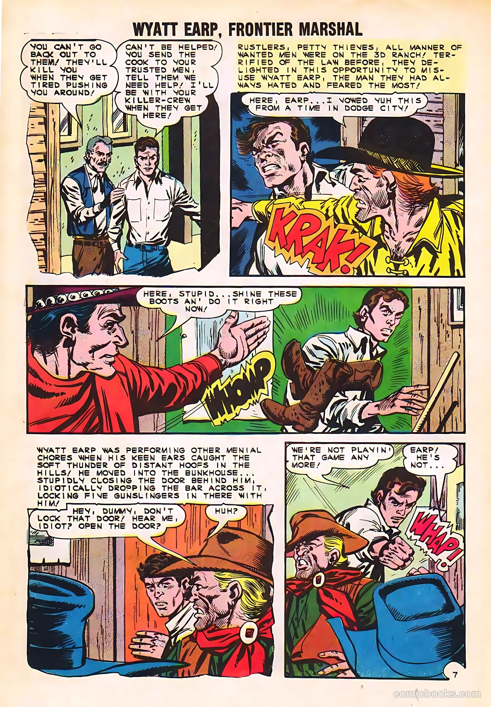 Wyatt Earp, Frontier Marshal #54 — page 10 of 36