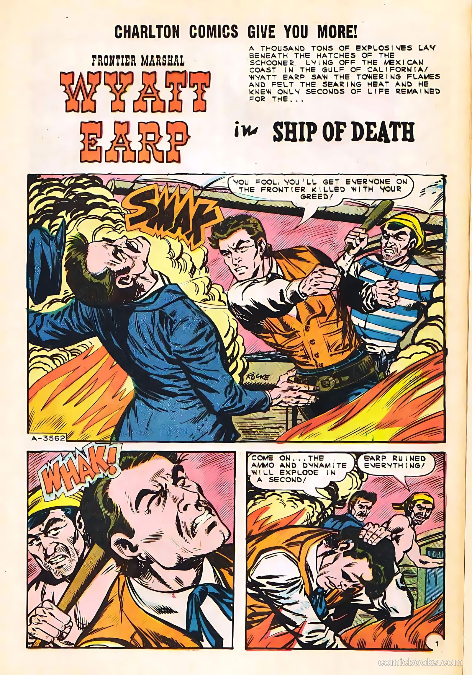 Wyatt Earp, Frontier Marshal #54 — page 13 of 36