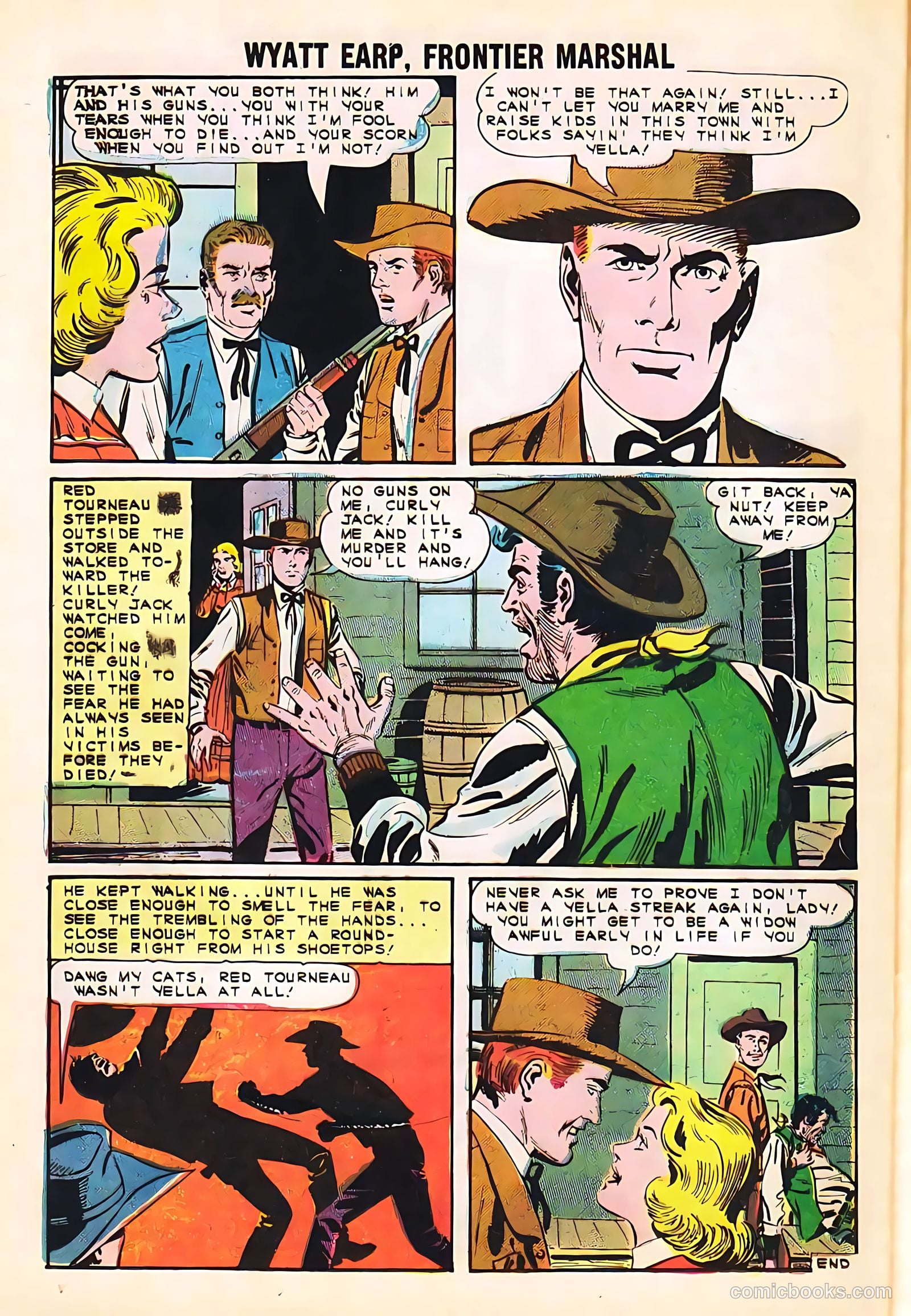 Wyatt Earp, Frontier Marshal #54 — page 24 of 36