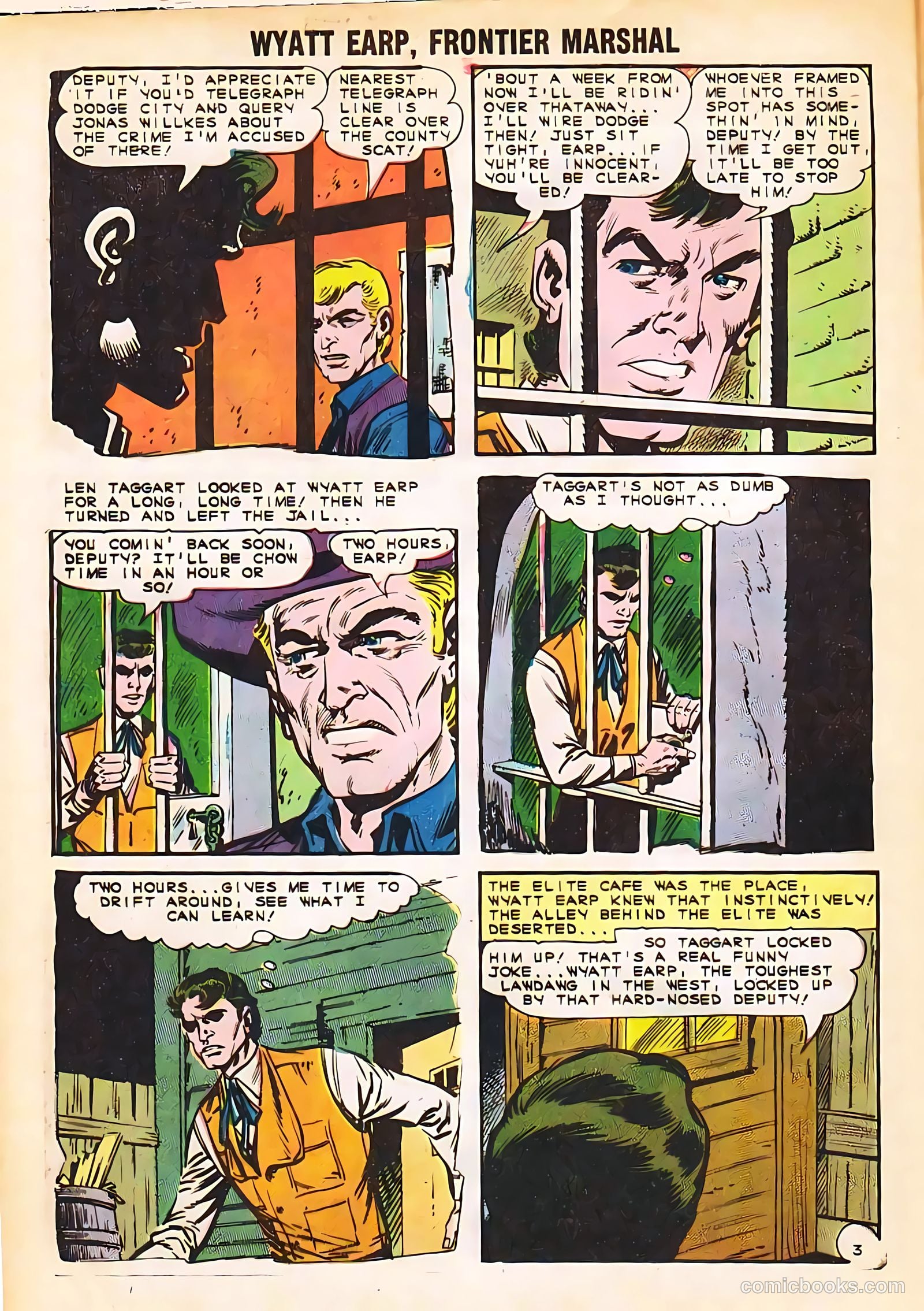 Wyatt Earp, Frontier Marshal #54 — page 28 of 36